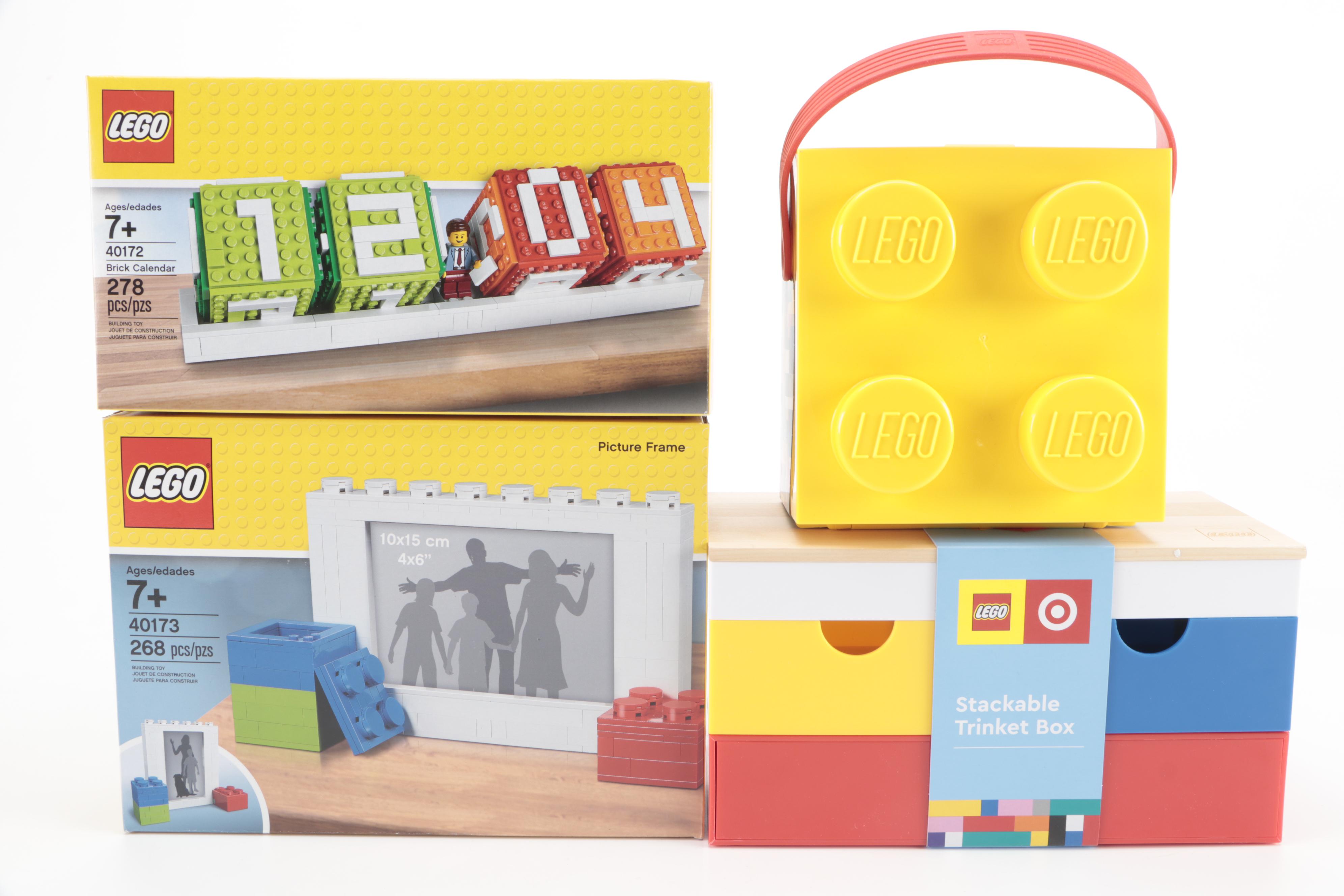 LEGO Brick Calendar, Picture Frame and Other LEGO Accessories