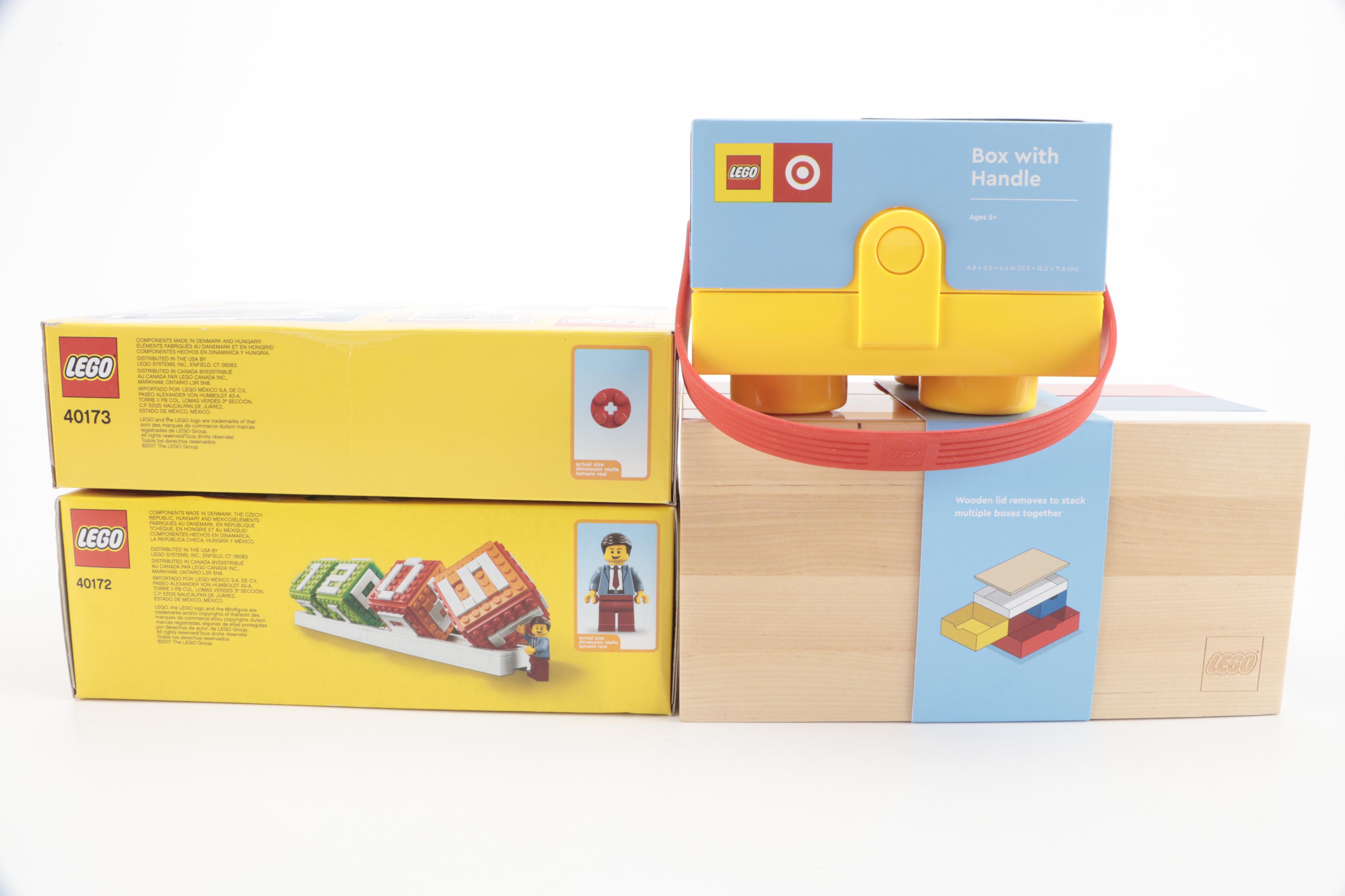 LEGO Brick Calendar, Picture Frame and Other LEGO Accessories