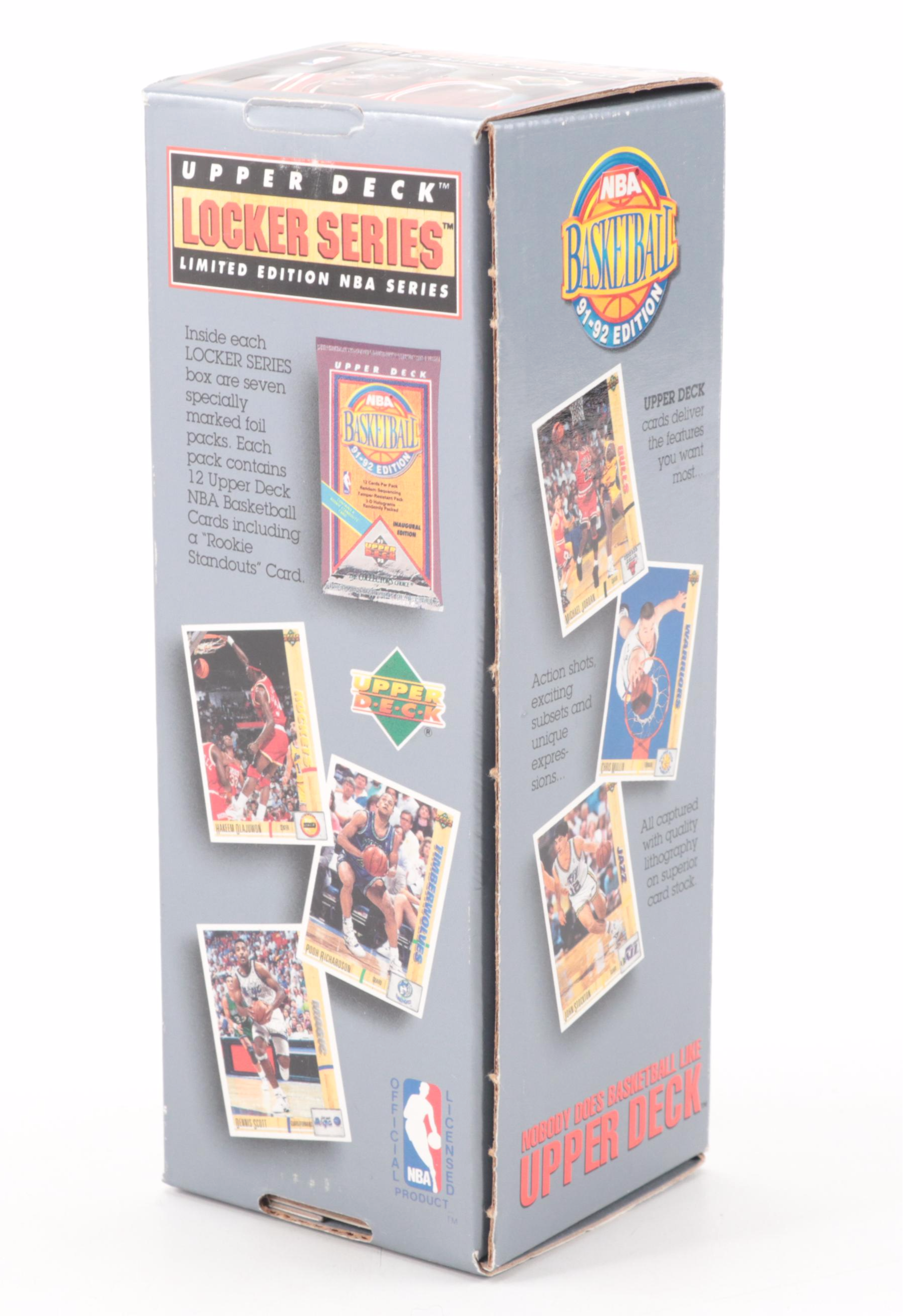 1991 Upper Deck Basketball Sealed Factory Set, More With Jordan, Pippen, Ewing