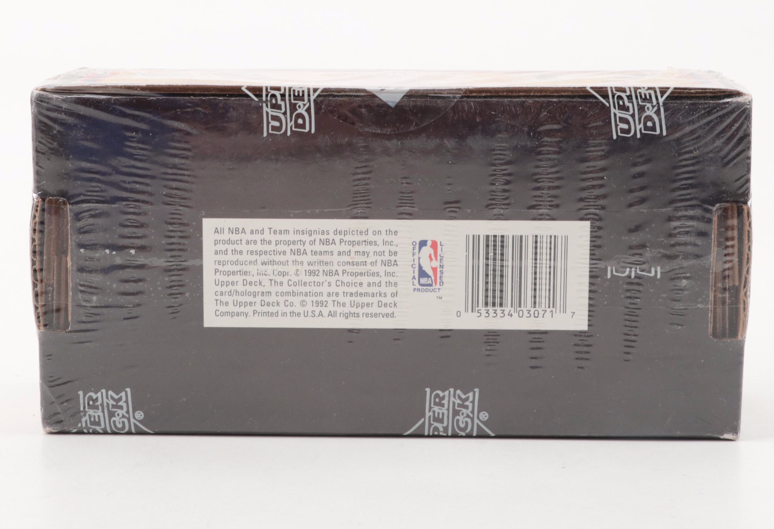 1991 Upper Deck Basketball Sealed Factory Set, More With Jordan, Pippen, Ewing