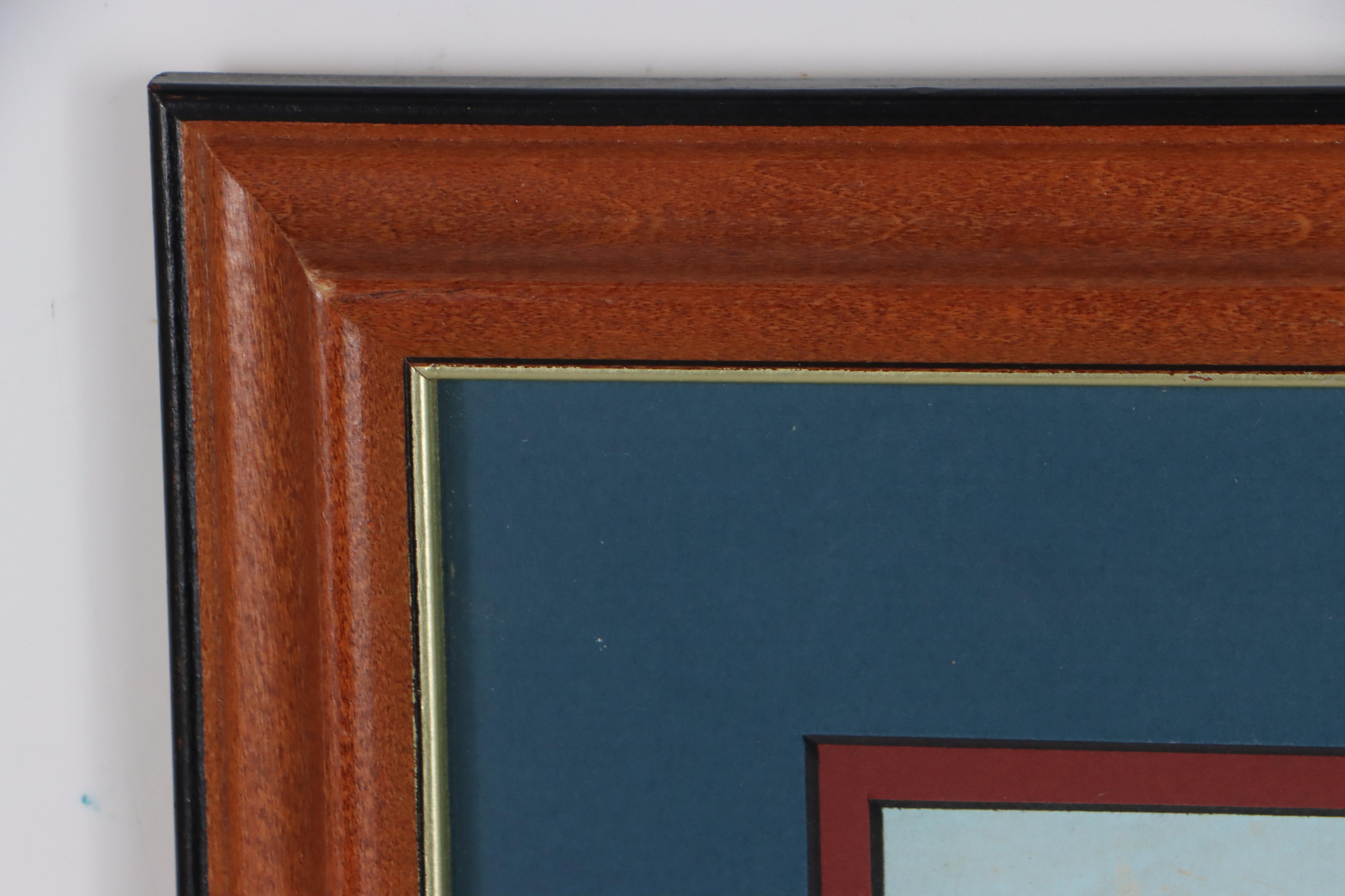 Frank Holme Gouache Painting of Camel Ride in Egypt, Mid-20th Century