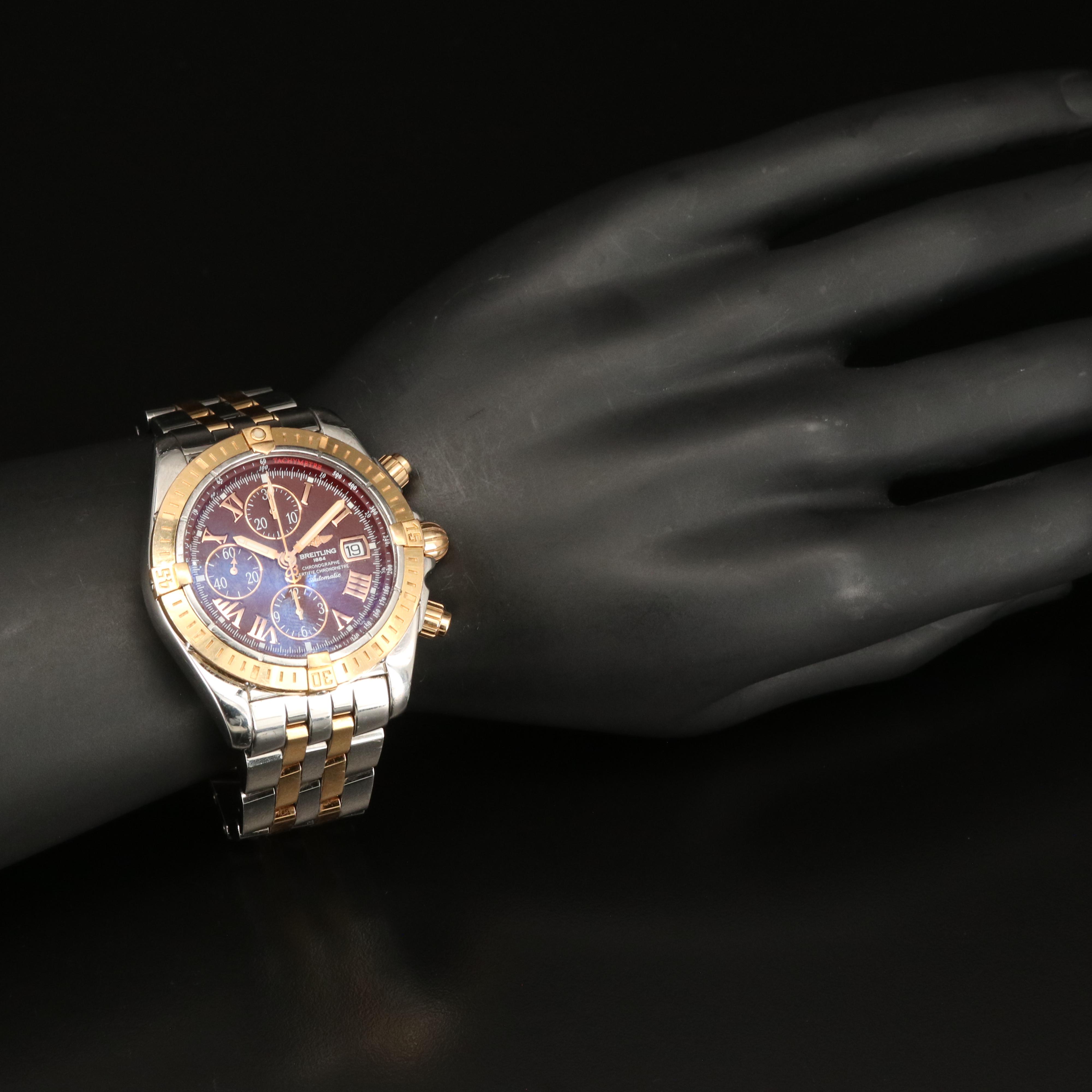 Breitling Chronomat Evolution Two-Tone Watch