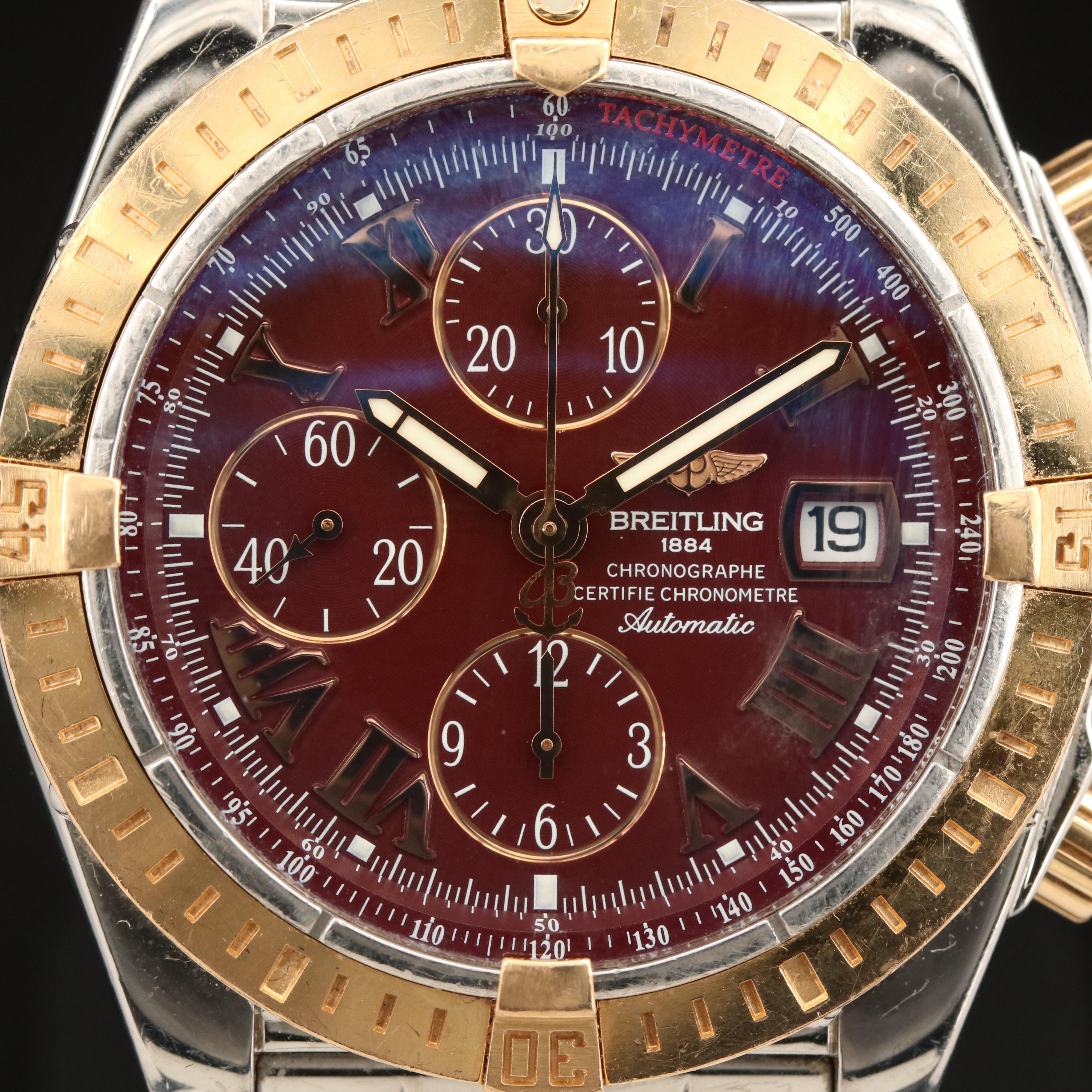 Breitling Chronomat Evolution Two-Tone Watch