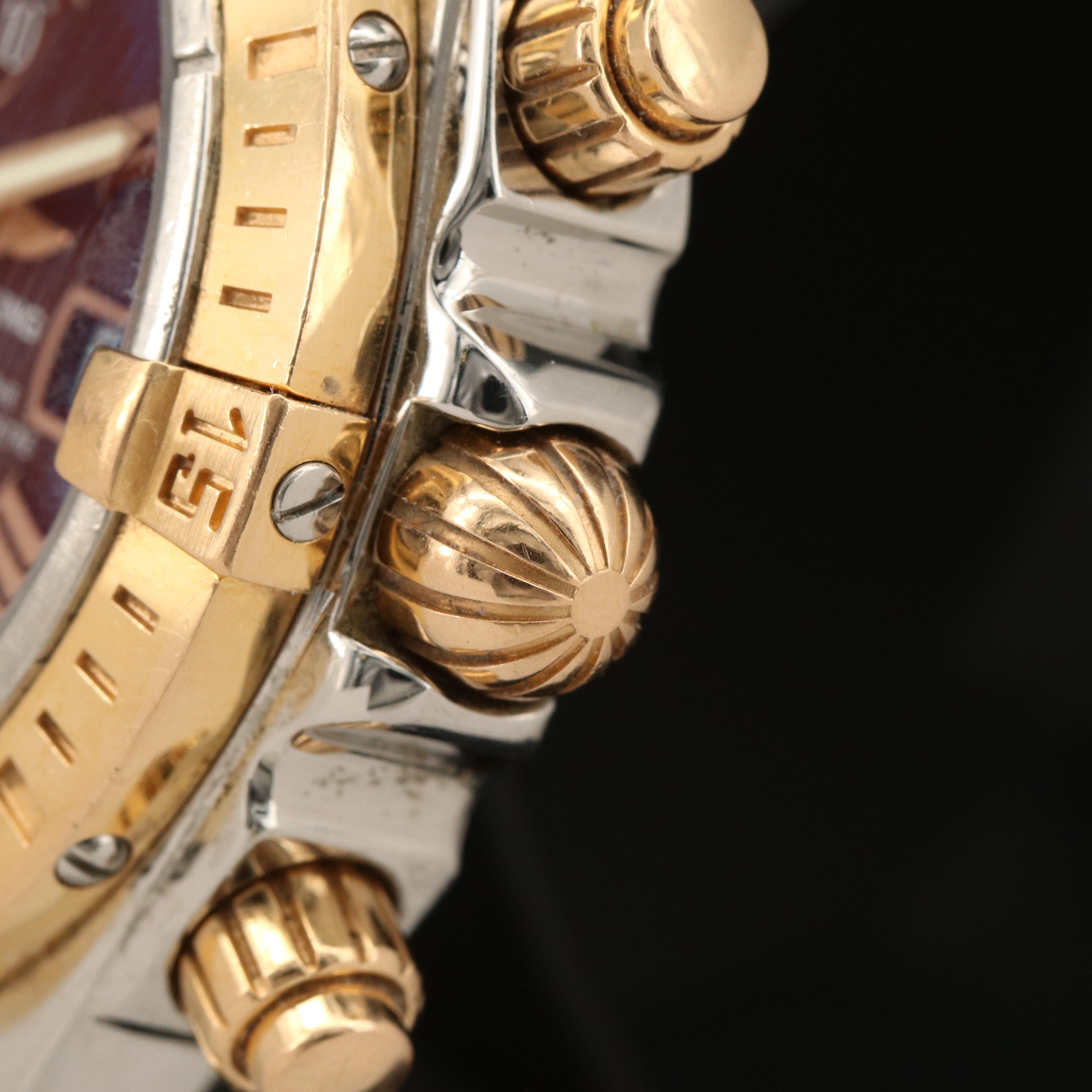 Breitling Chronomat Evolution Two-Tone Watch