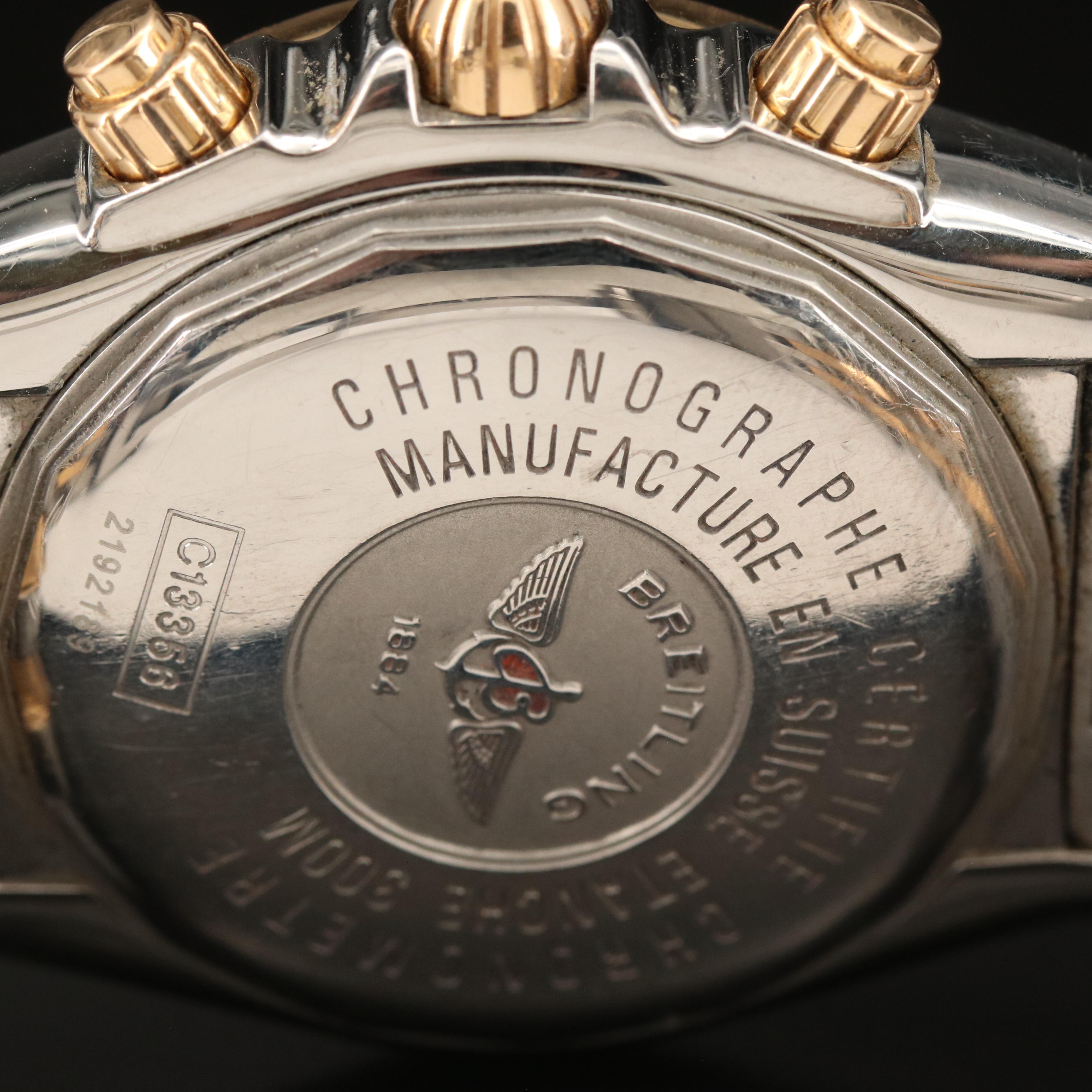 Breitling Chronomat Evolution Two-Tone Watch