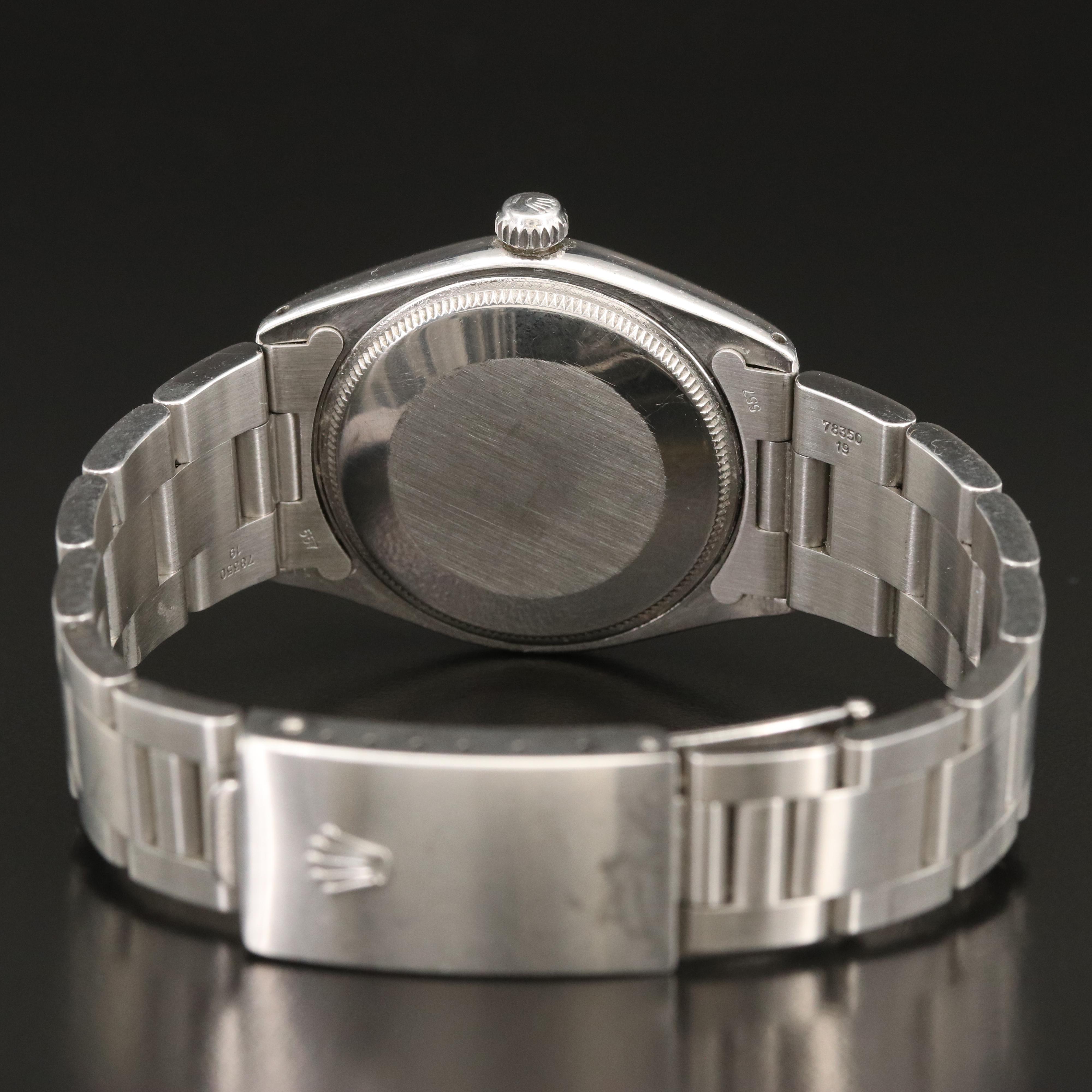 1962 Rolex Air-King Stainless Steel Watch