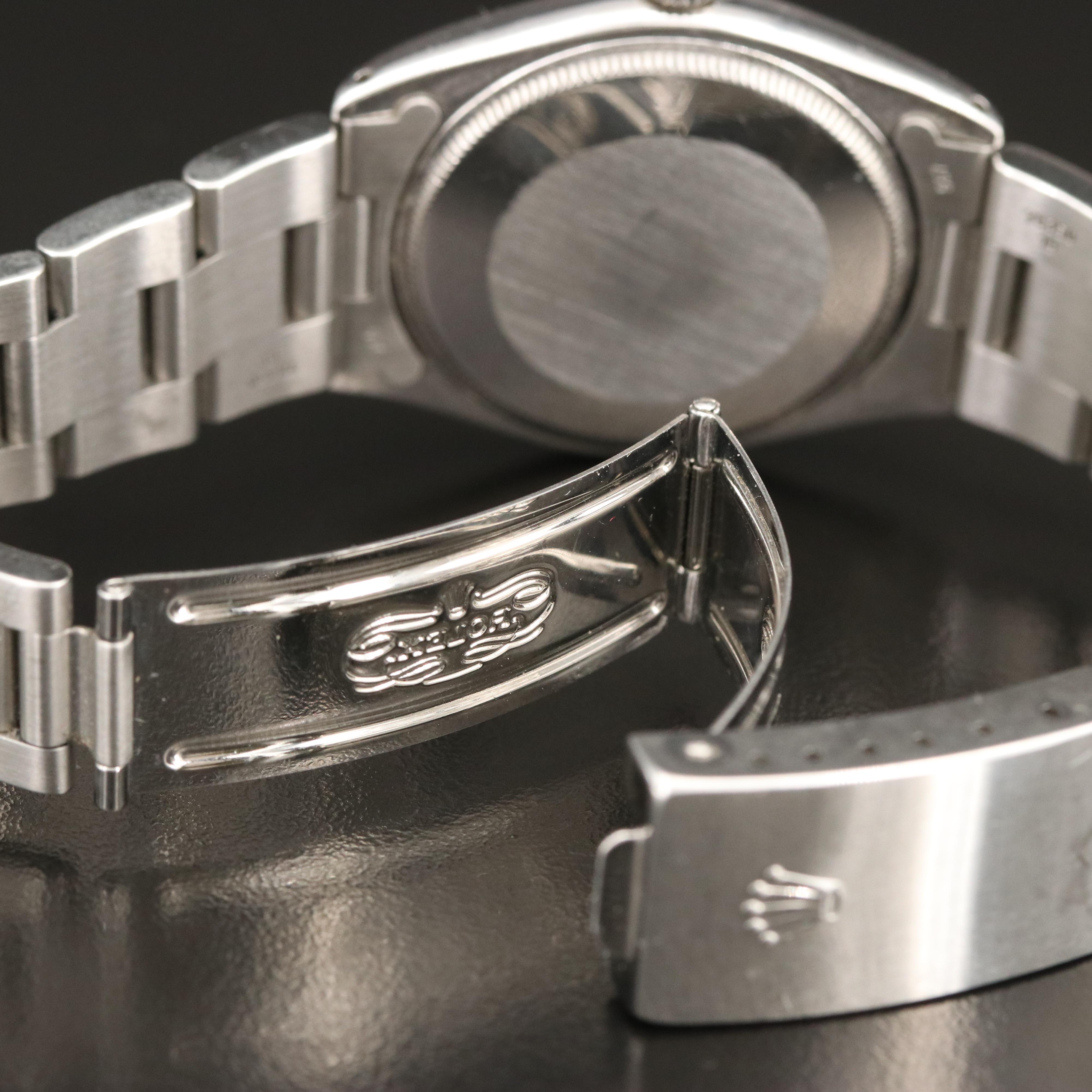 1962 Rolex Air-King Stainless Steel Watch