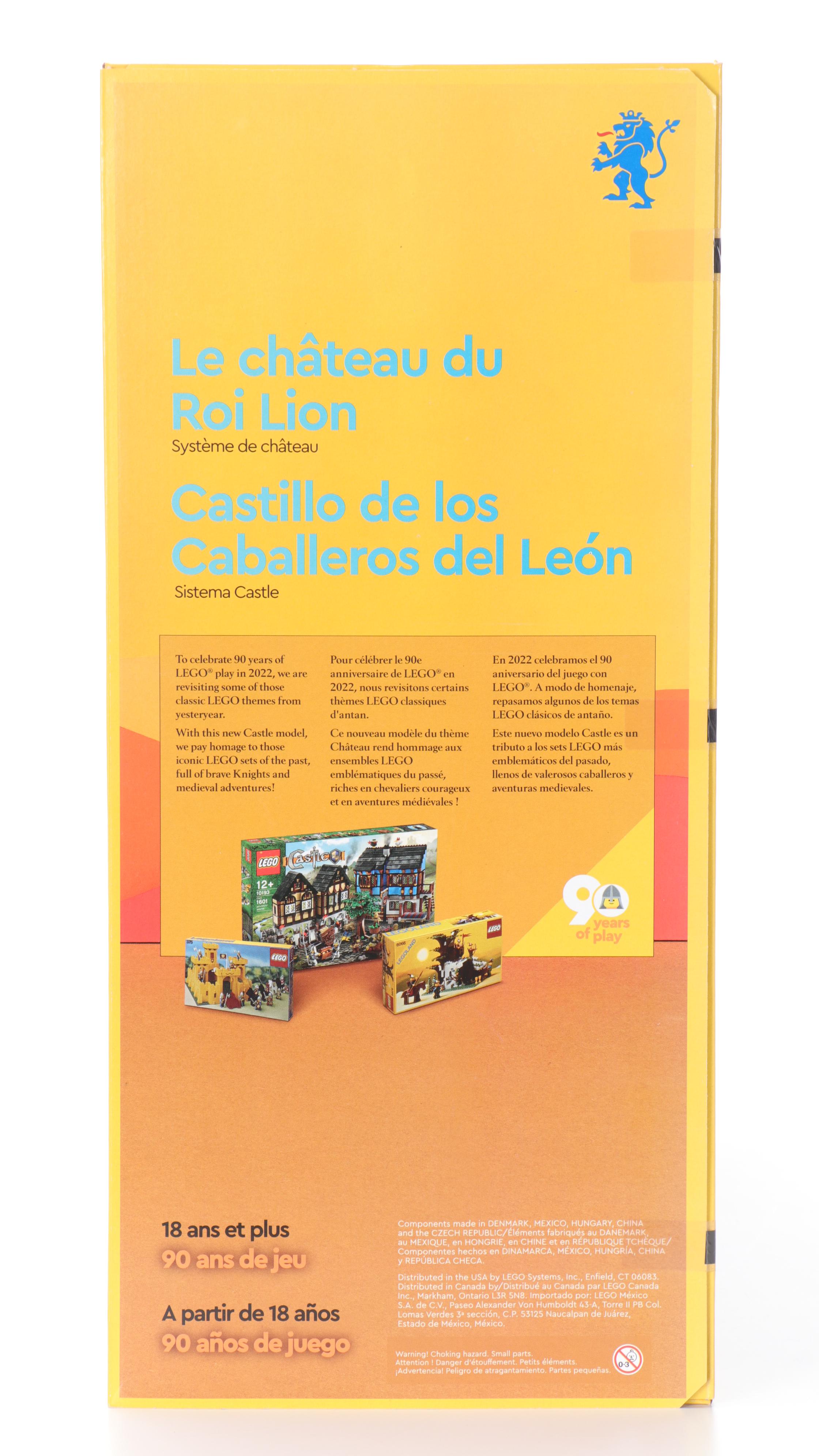 LEGO Lion Knights' Castle Building Set