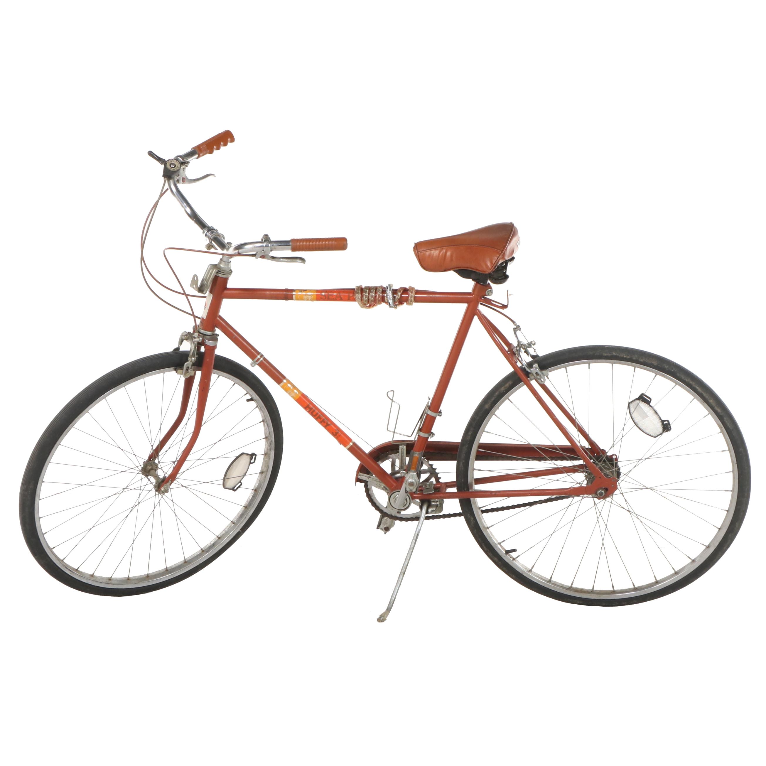 Huffy Men's 3-Speed Sea Pines Road Bicycle, Late 20th Century