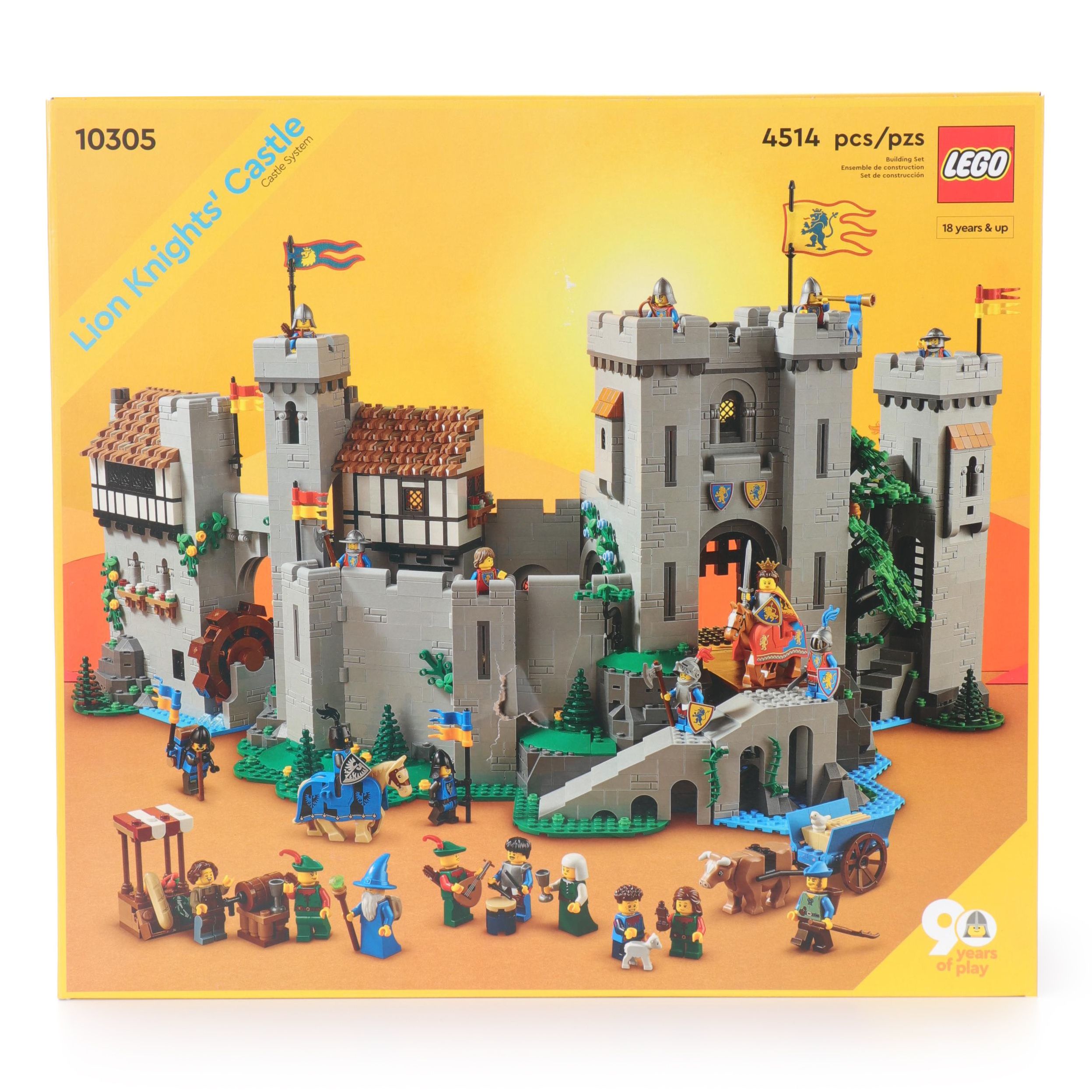 LEGO Lion Knights' Castle Building Set