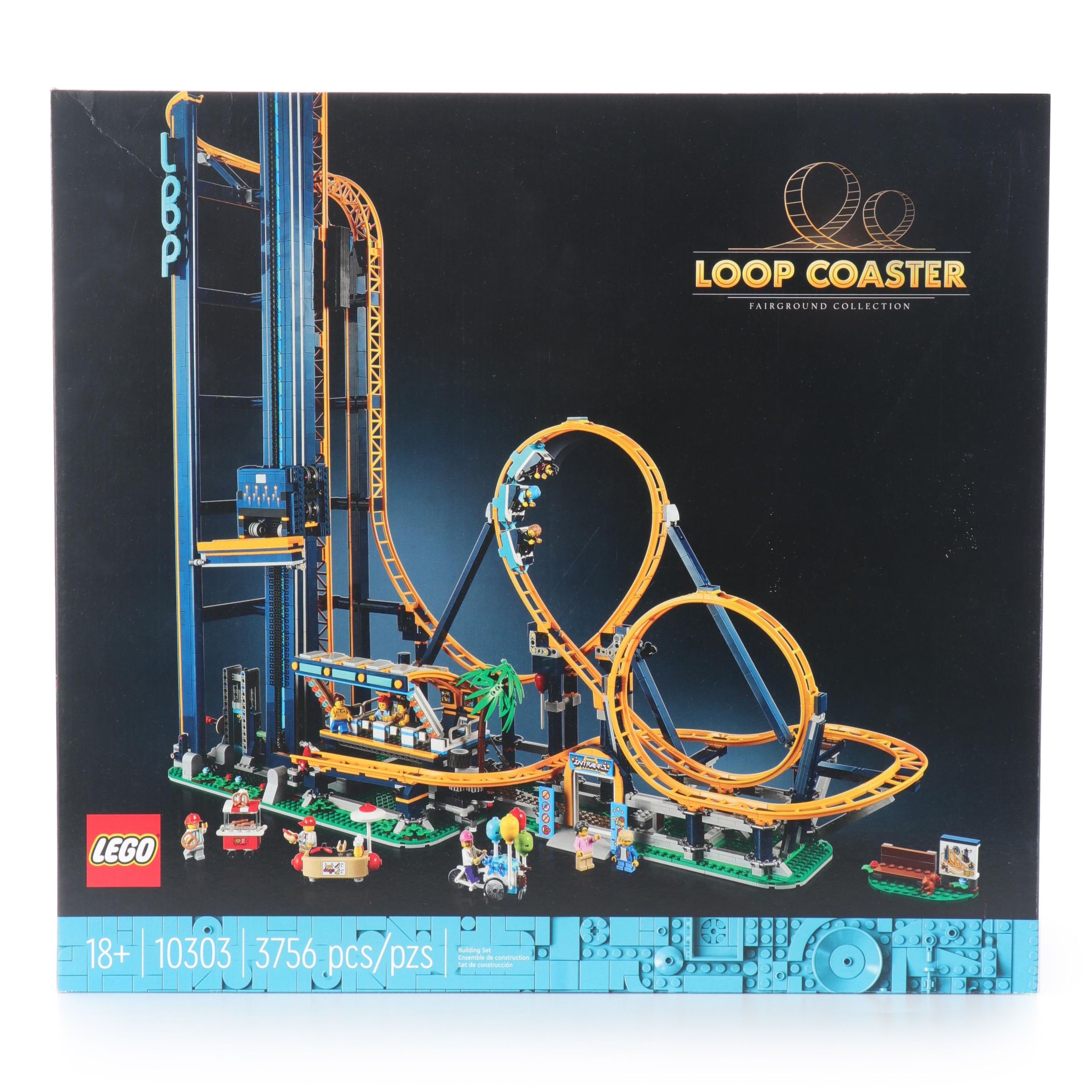 LEGO Fairground Collection "Loop Coaster" Building Set