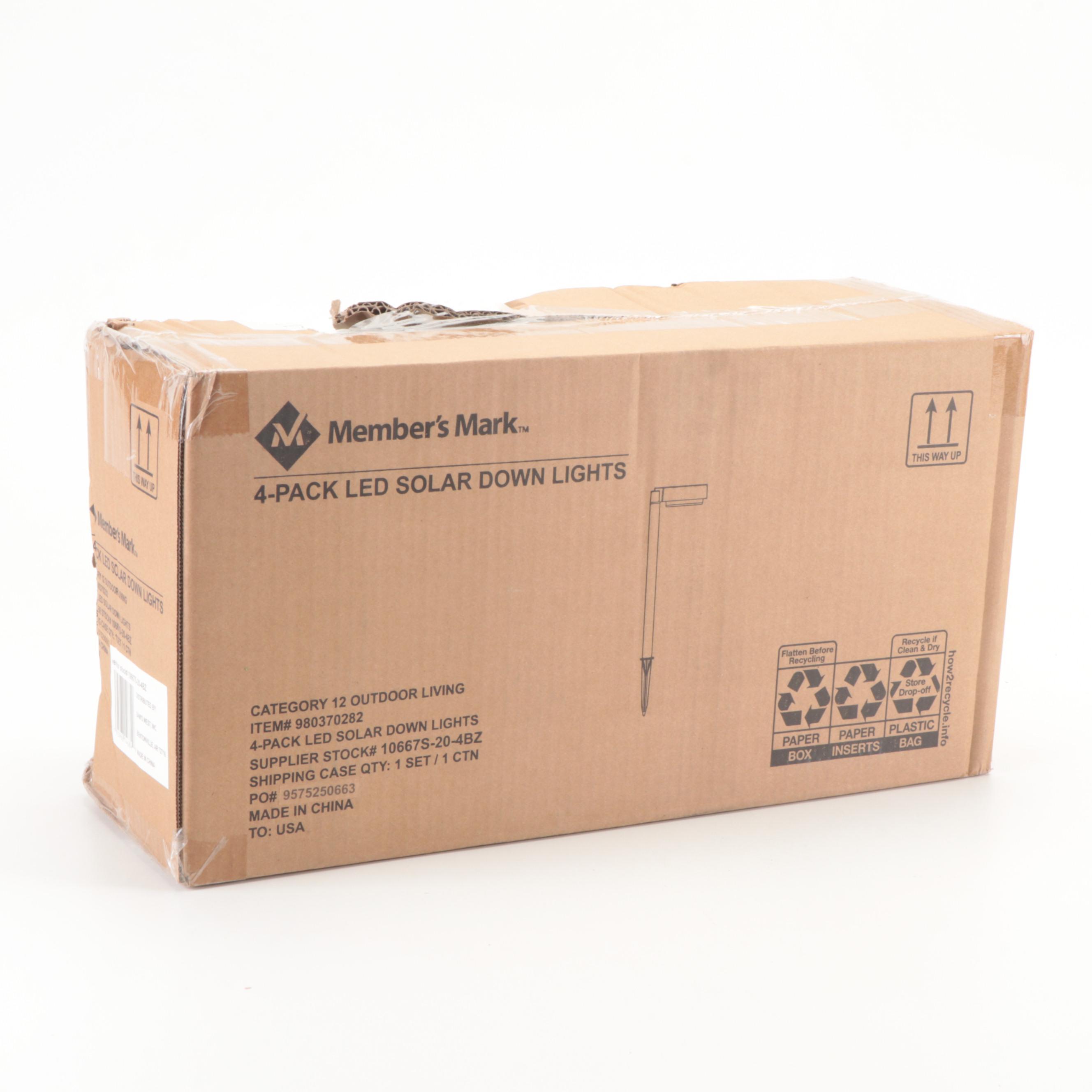 Member's Mark LED Solar Down Lights