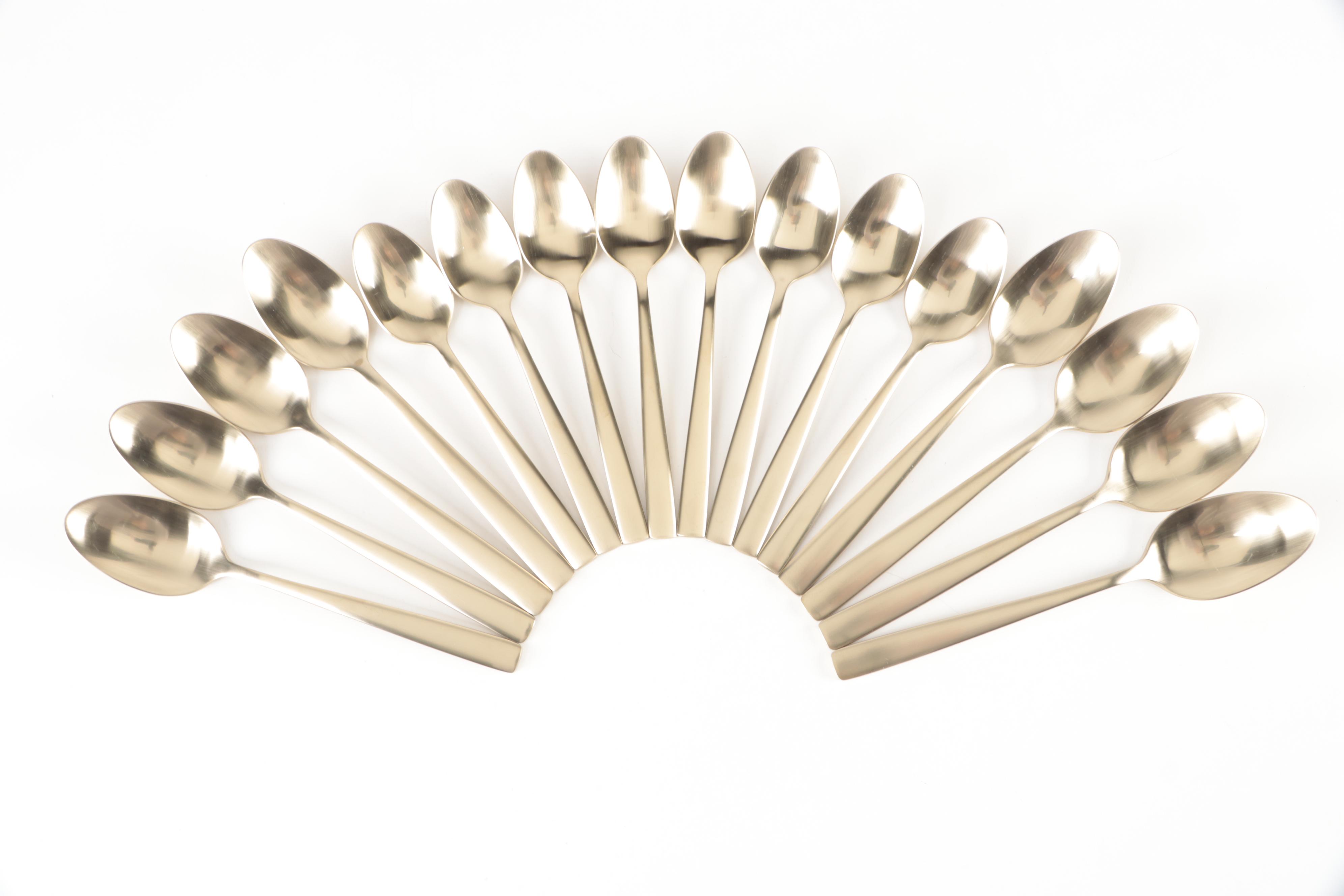 Member's Mark Gilt Wash Stainless Steel Flatware