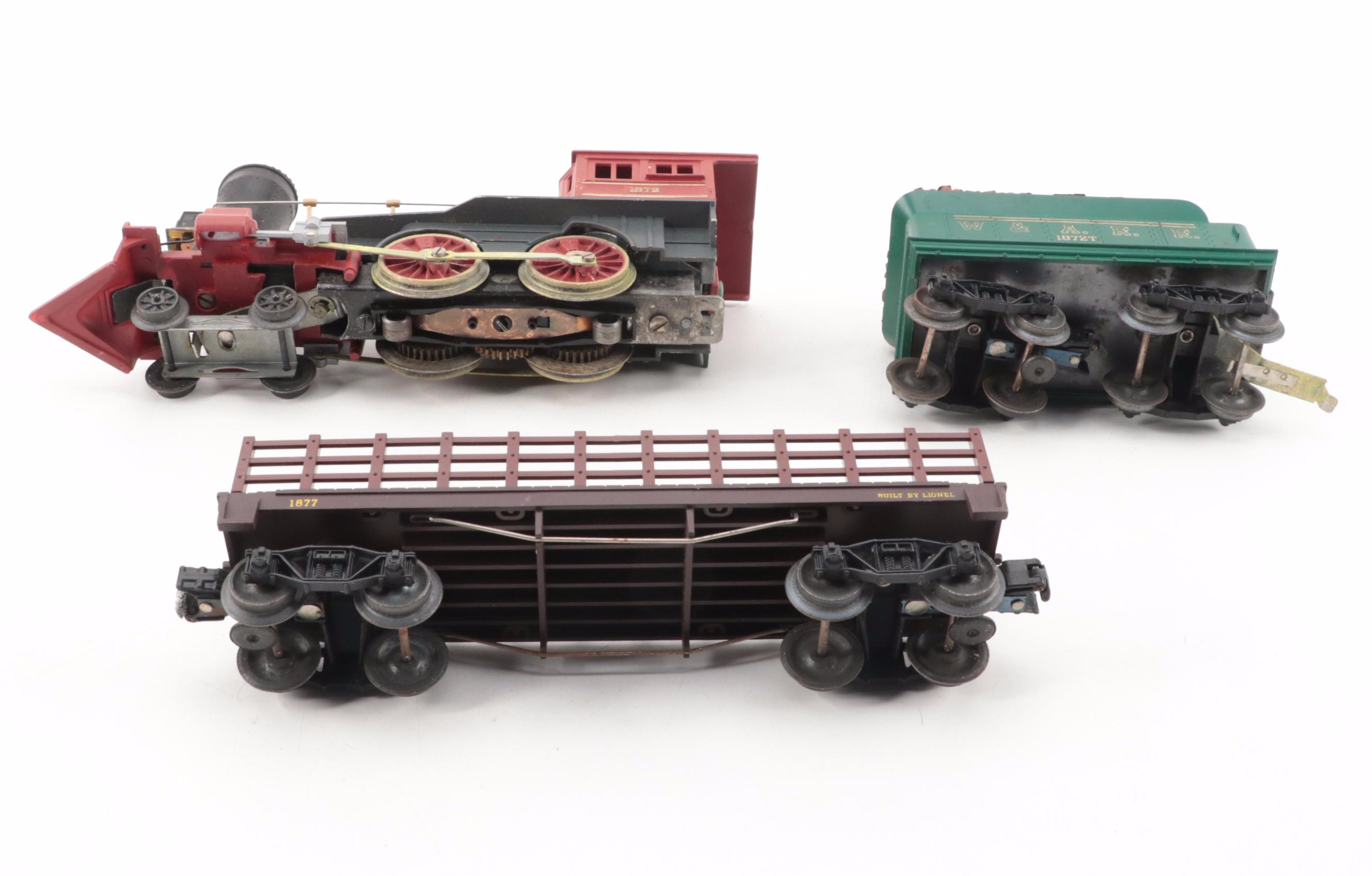 Lionel The General Steam Locomotive with Freight Car, More Electric Trains
