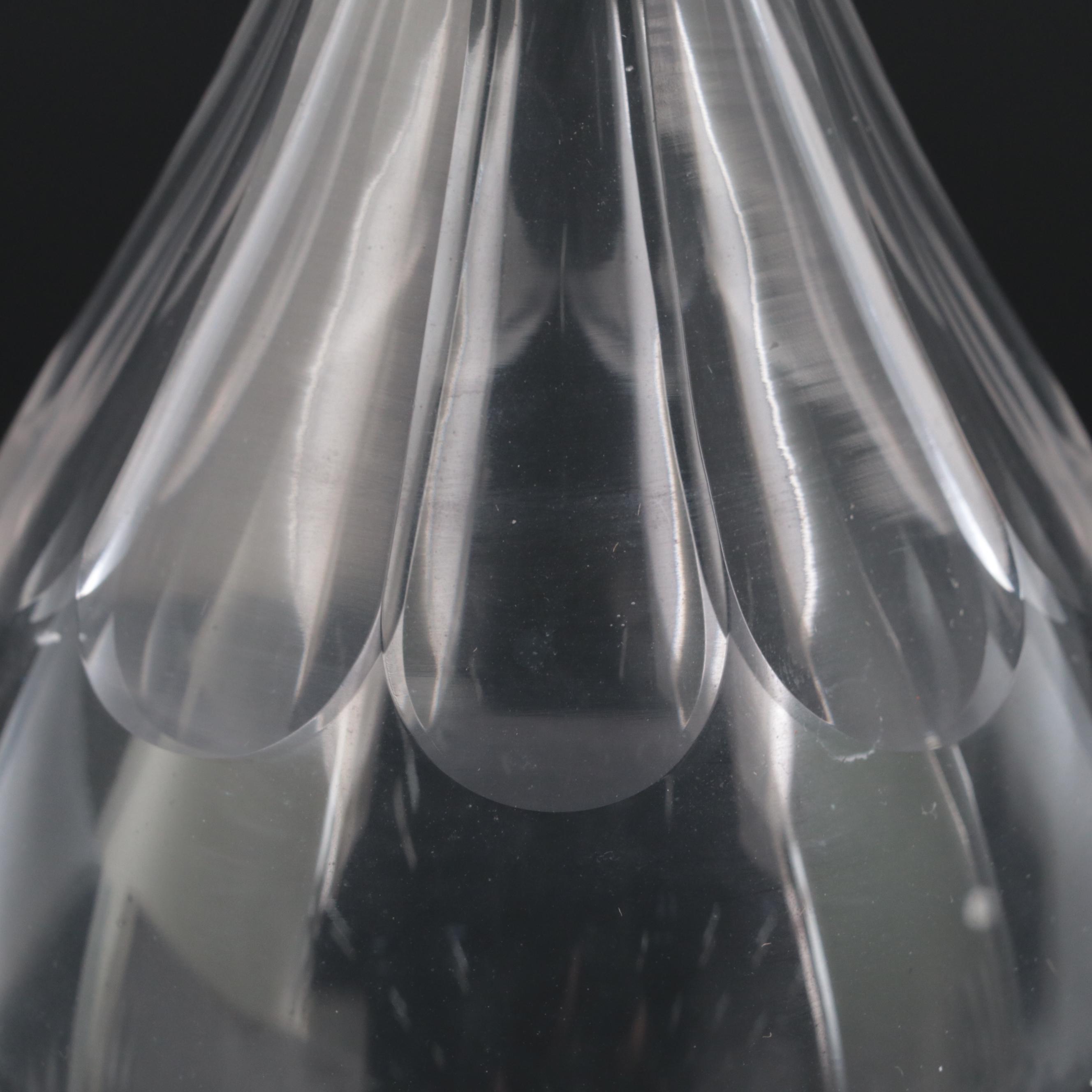 Kosta Boda "Grace" Blown Glass Decanter and Cordials