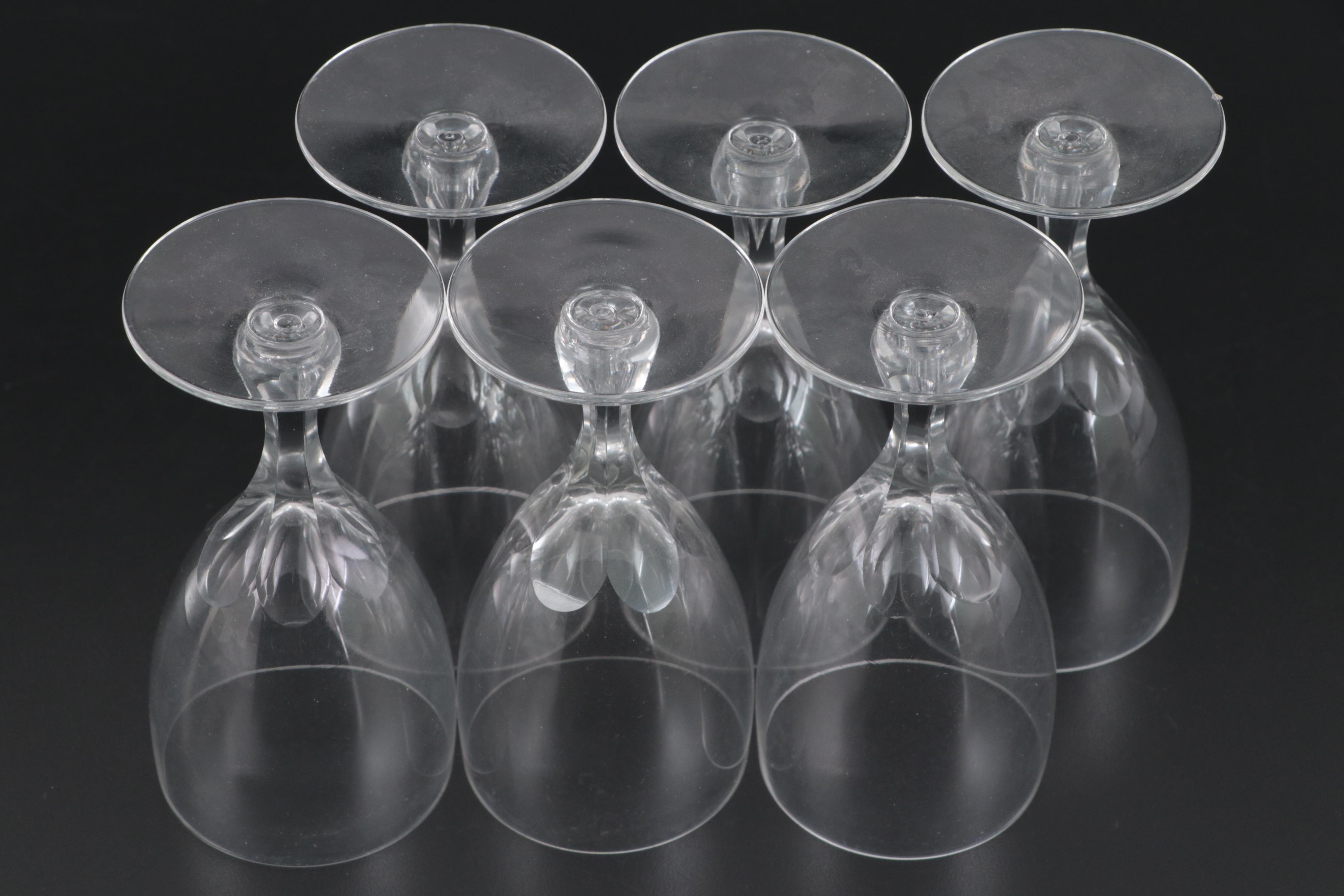 Kosta Boda "Grace" Blown Glass Decanter and Cordials