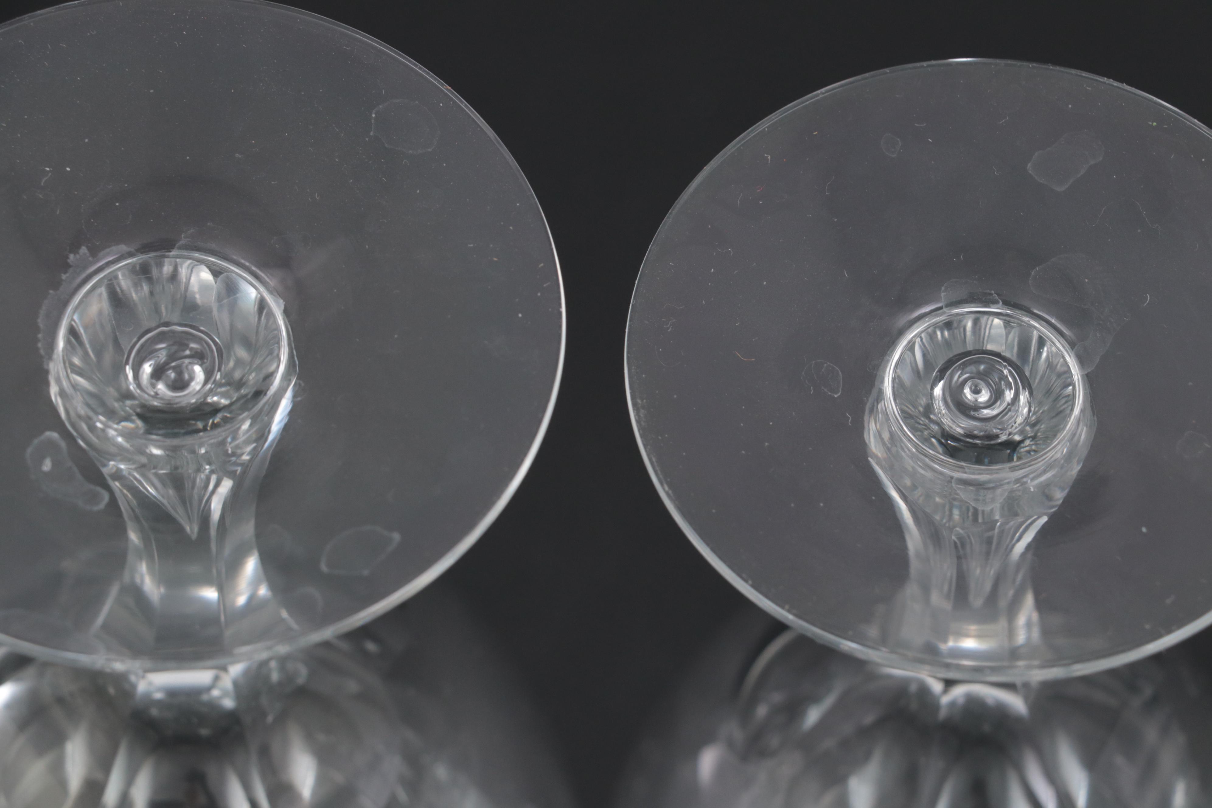 Kosta Boda "Grace" Tulip Shaped Blown Glass Stemware