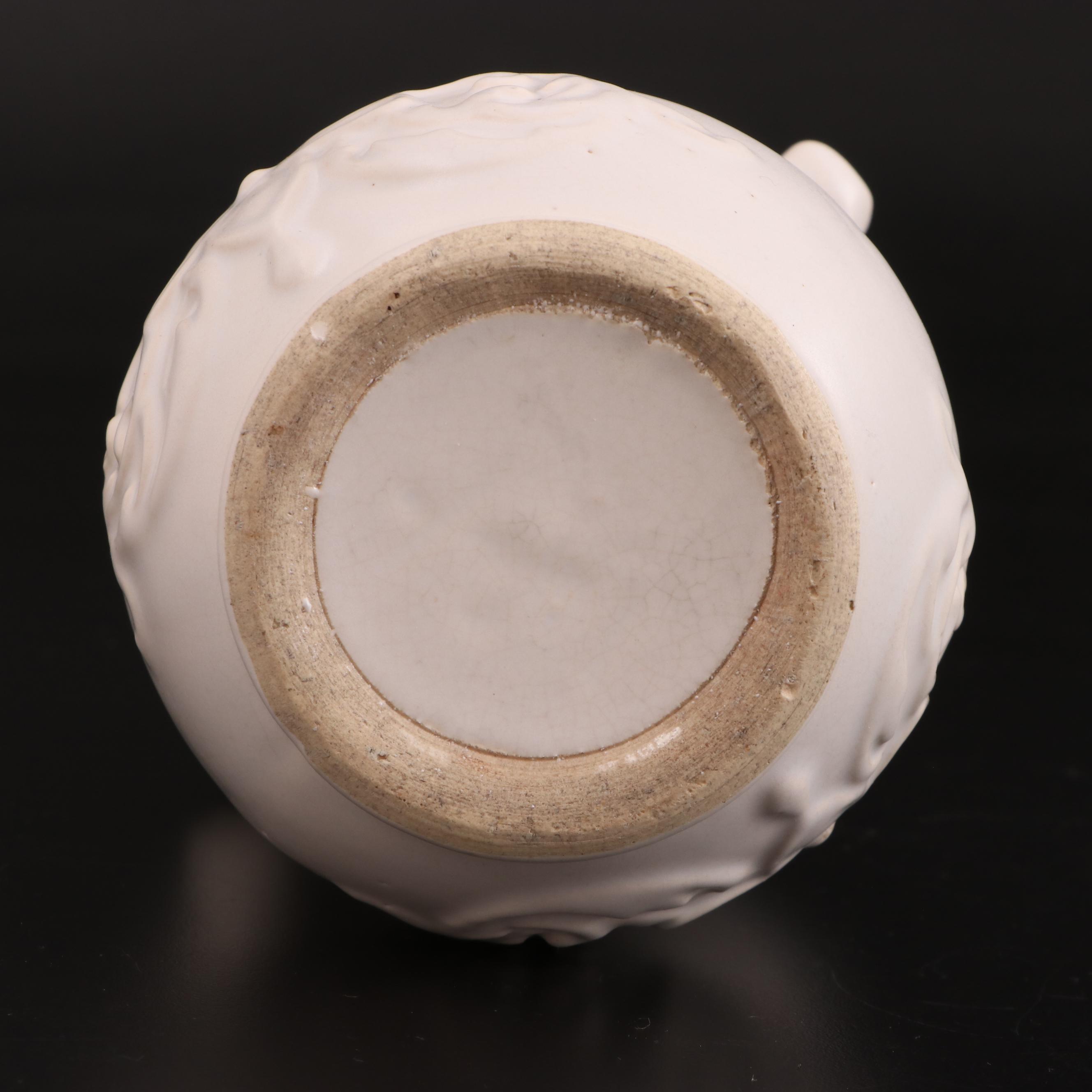 Jonathan Adler Pottery Vase with Floraline, Abingdon, and Other Ceramic Vases