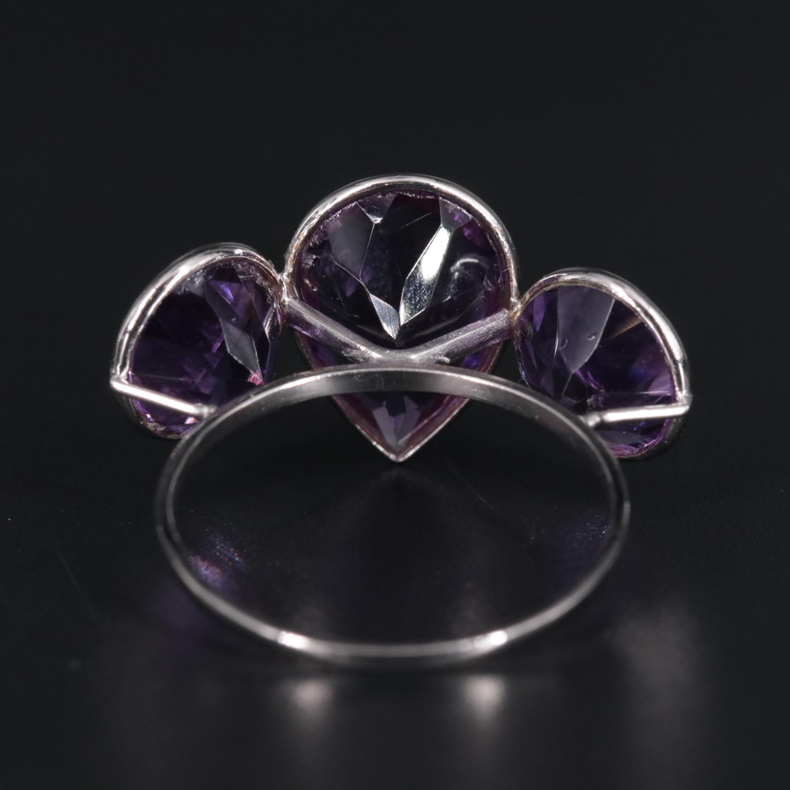 14K Amethyst Ring