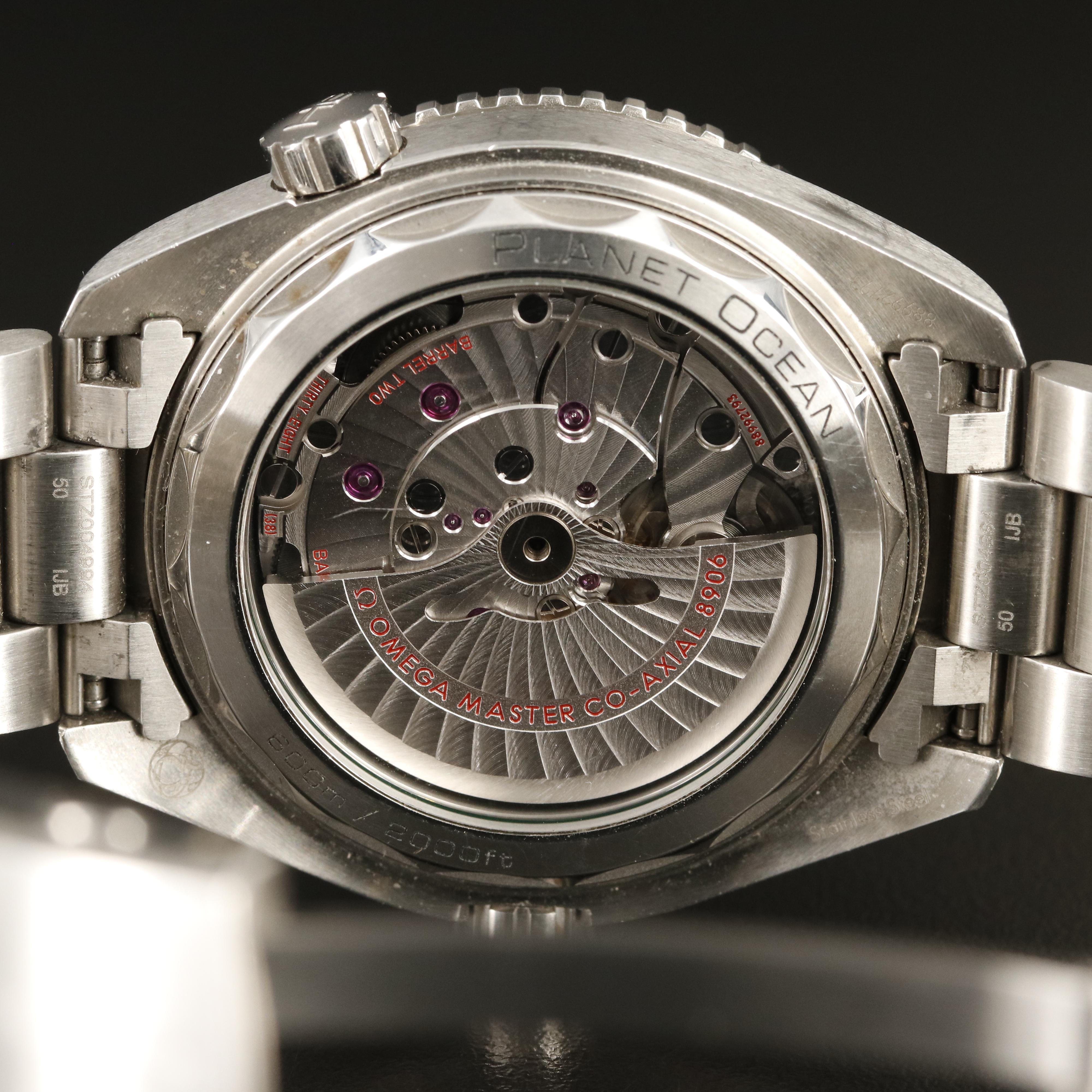 Omega Seamaster Planet Ocean GMT Watch