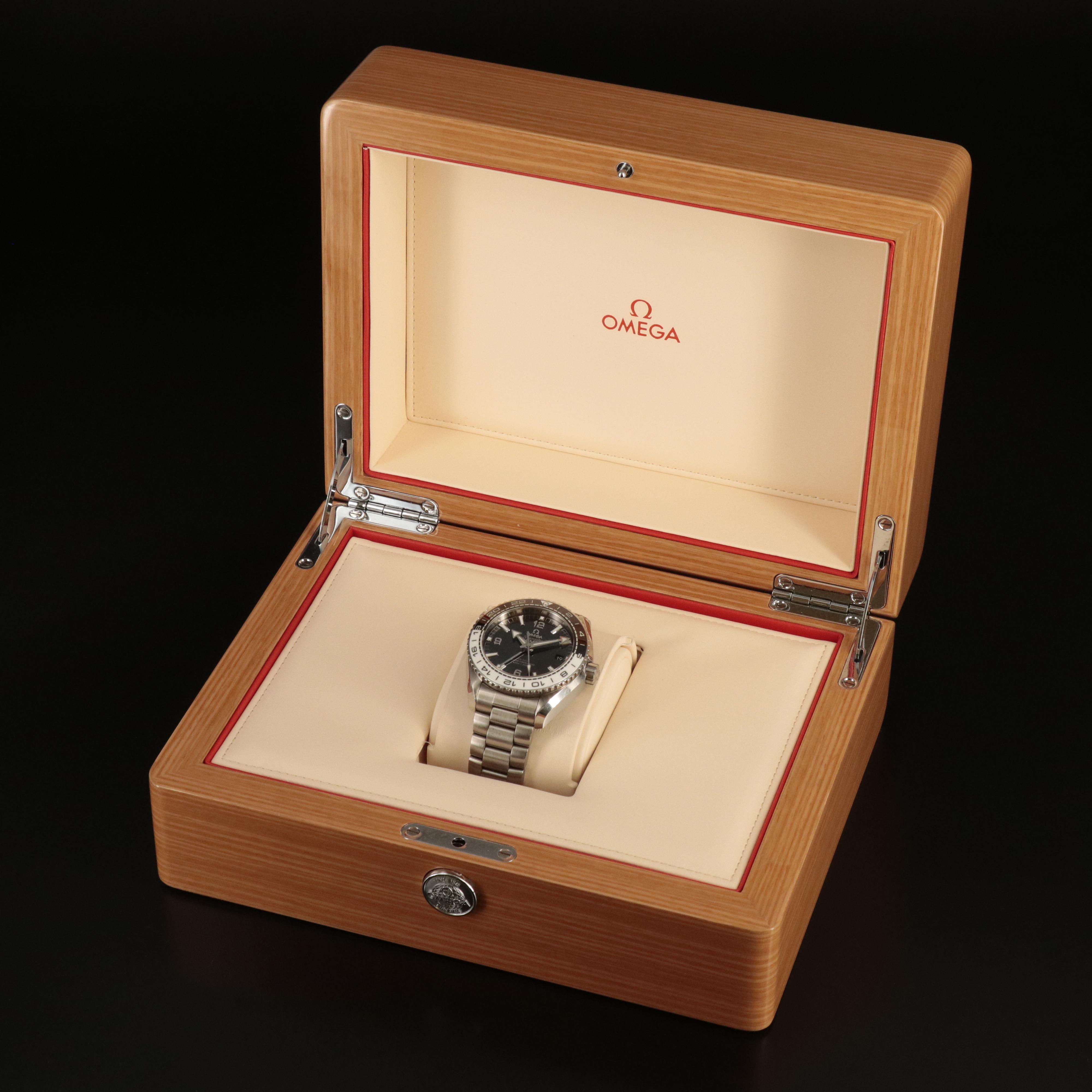 Omega Seamaster Planet Ocean GMT Watch