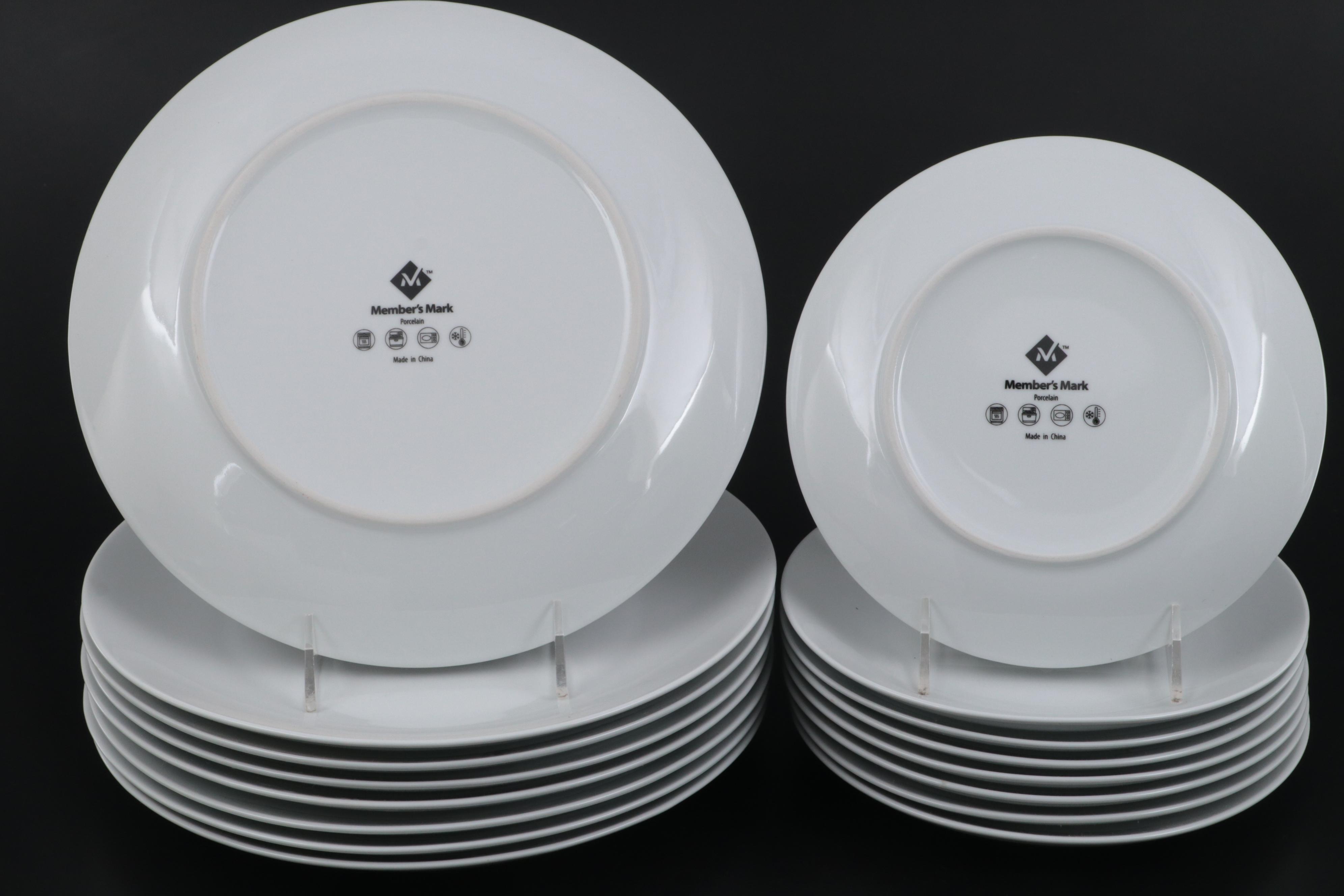 Member's Mark Porcelain Dinnerware