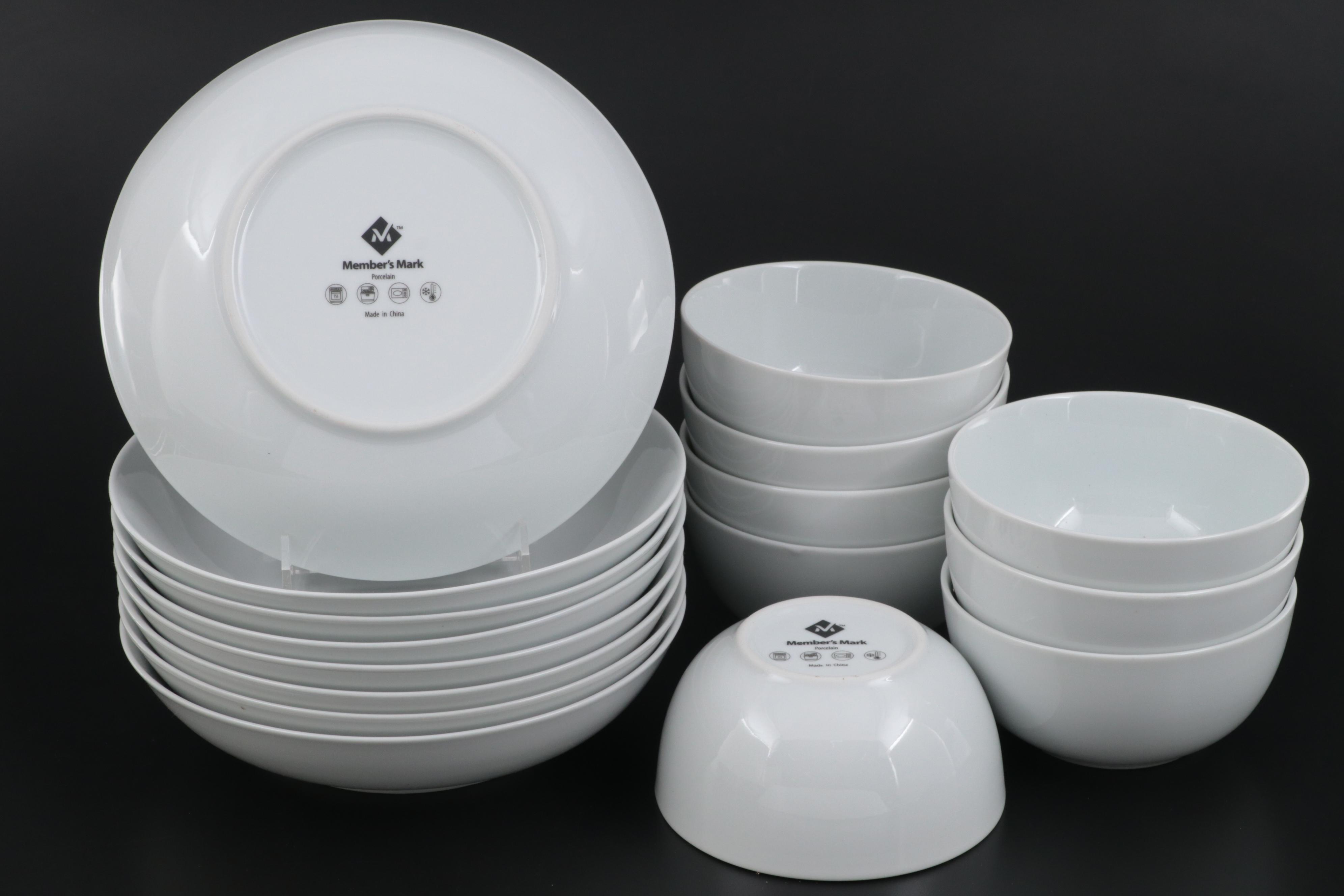 Member's Mark Porcelain Dinnerware