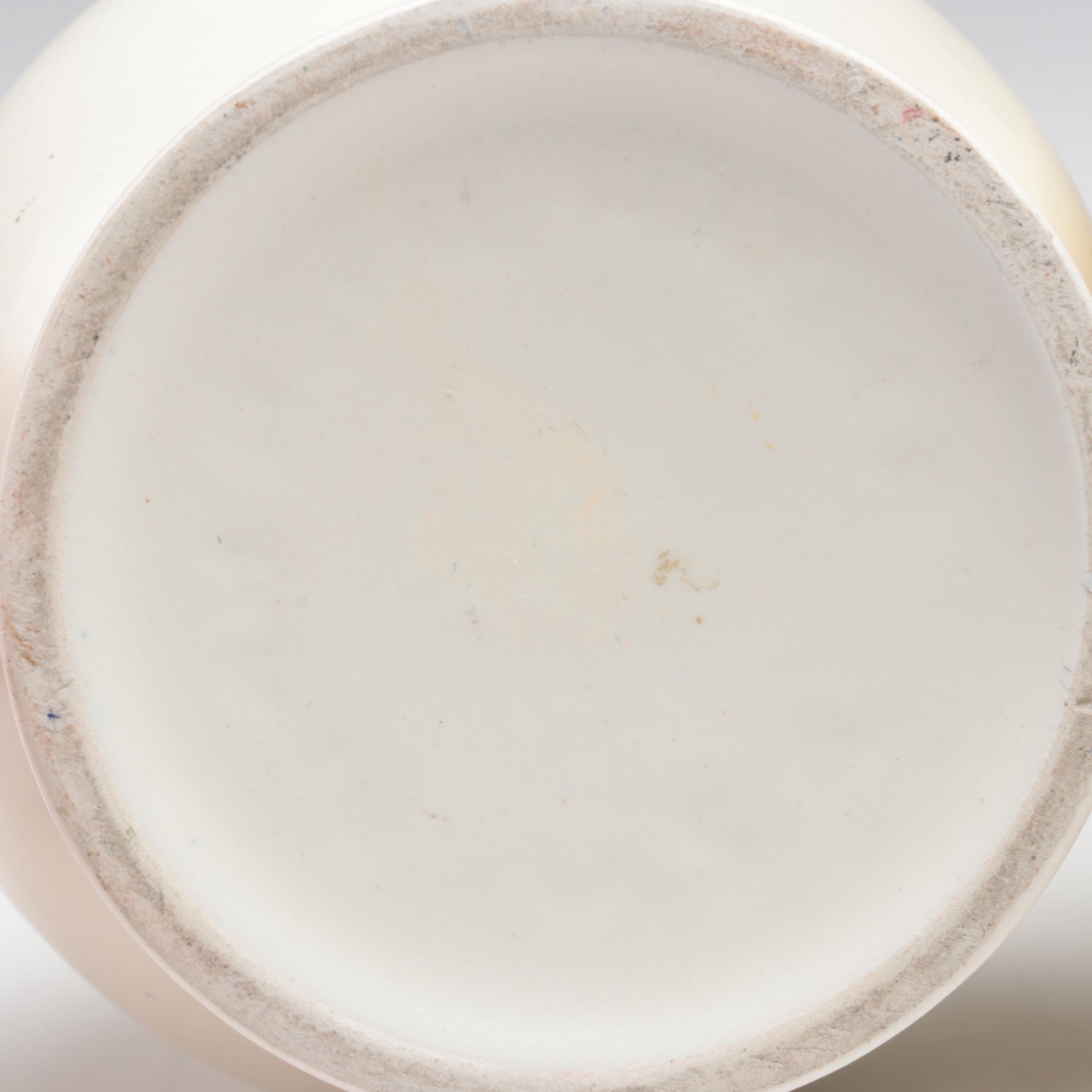 Roseville "Rozane Pattern" Flared Vase with Chinese and Other Art Pottery Vases