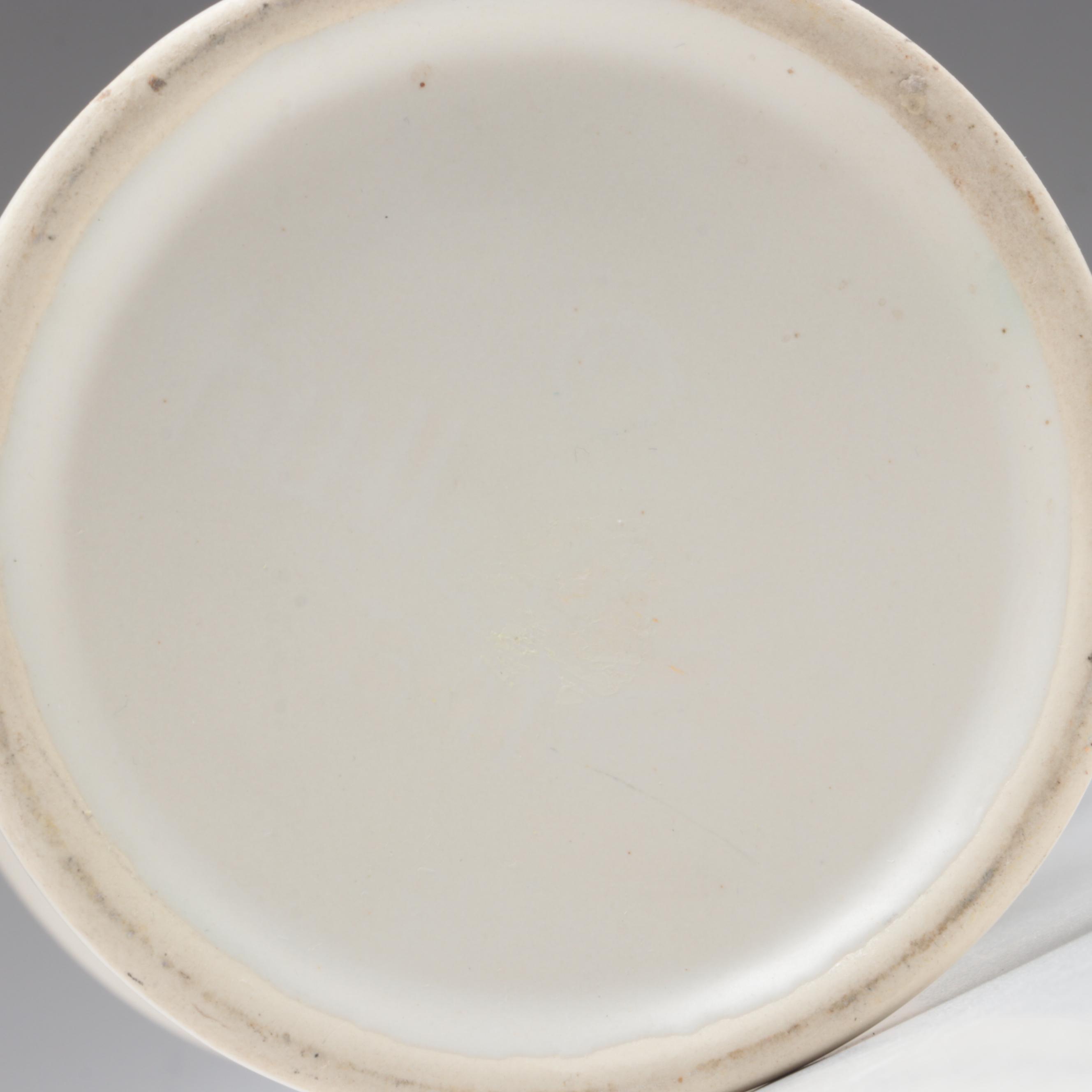 Roseville "Rozane Pattern" Flared Vase with Chinese and Other Art Pottery Vases