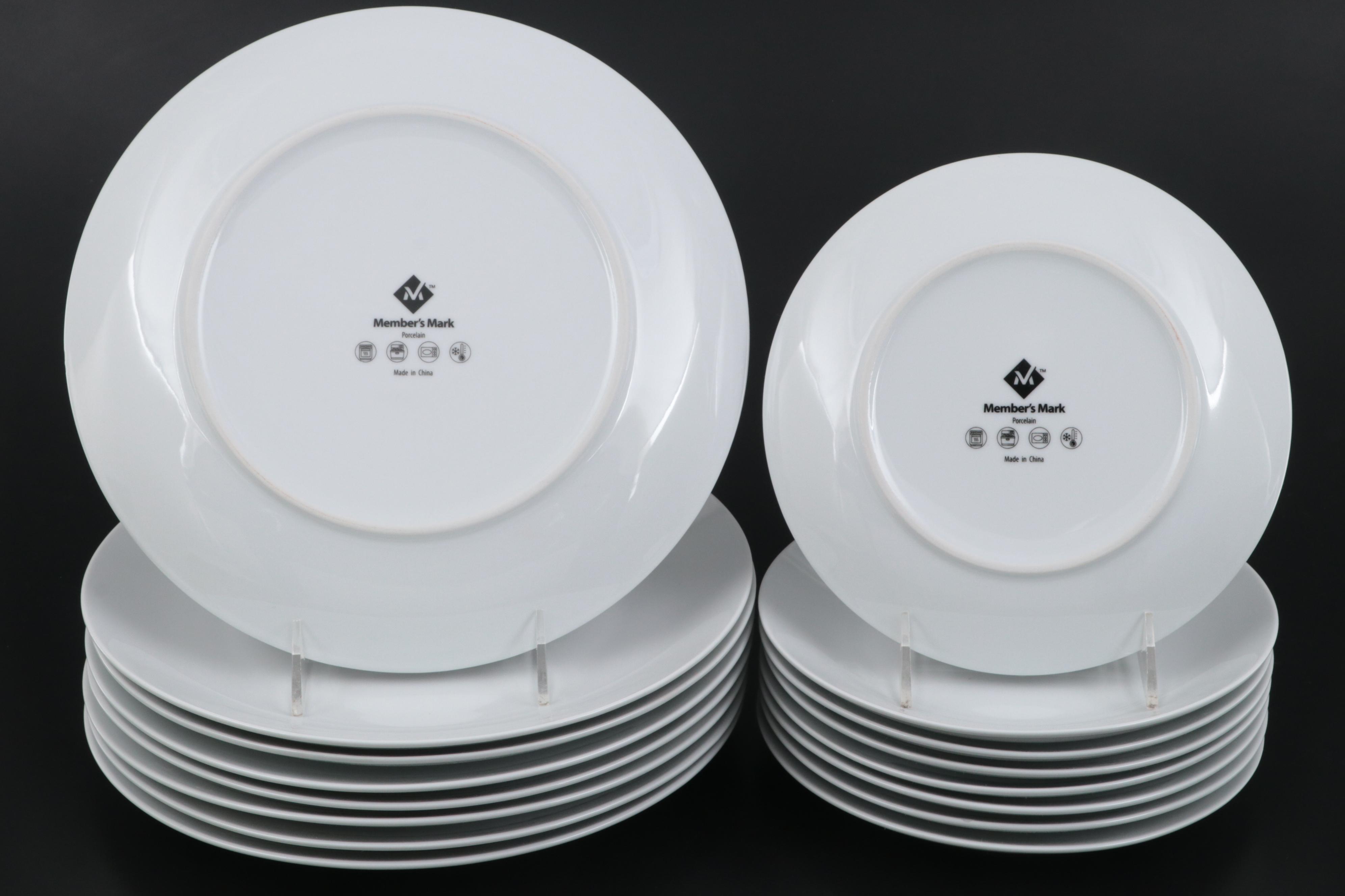 Member's Mark Porcelain Dinnerware
