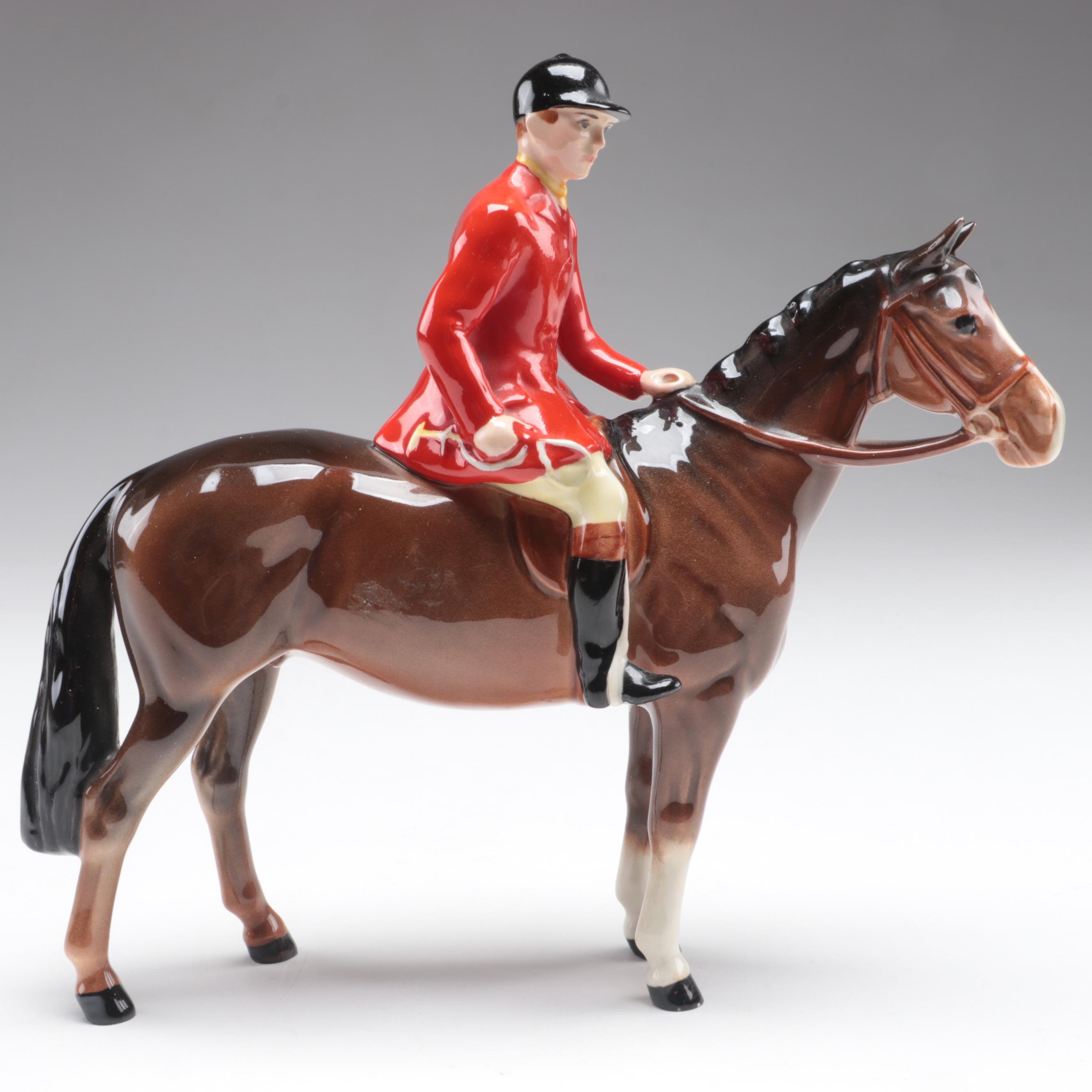 Beswick Pottery English Equestrian Fox Hunt Figurines