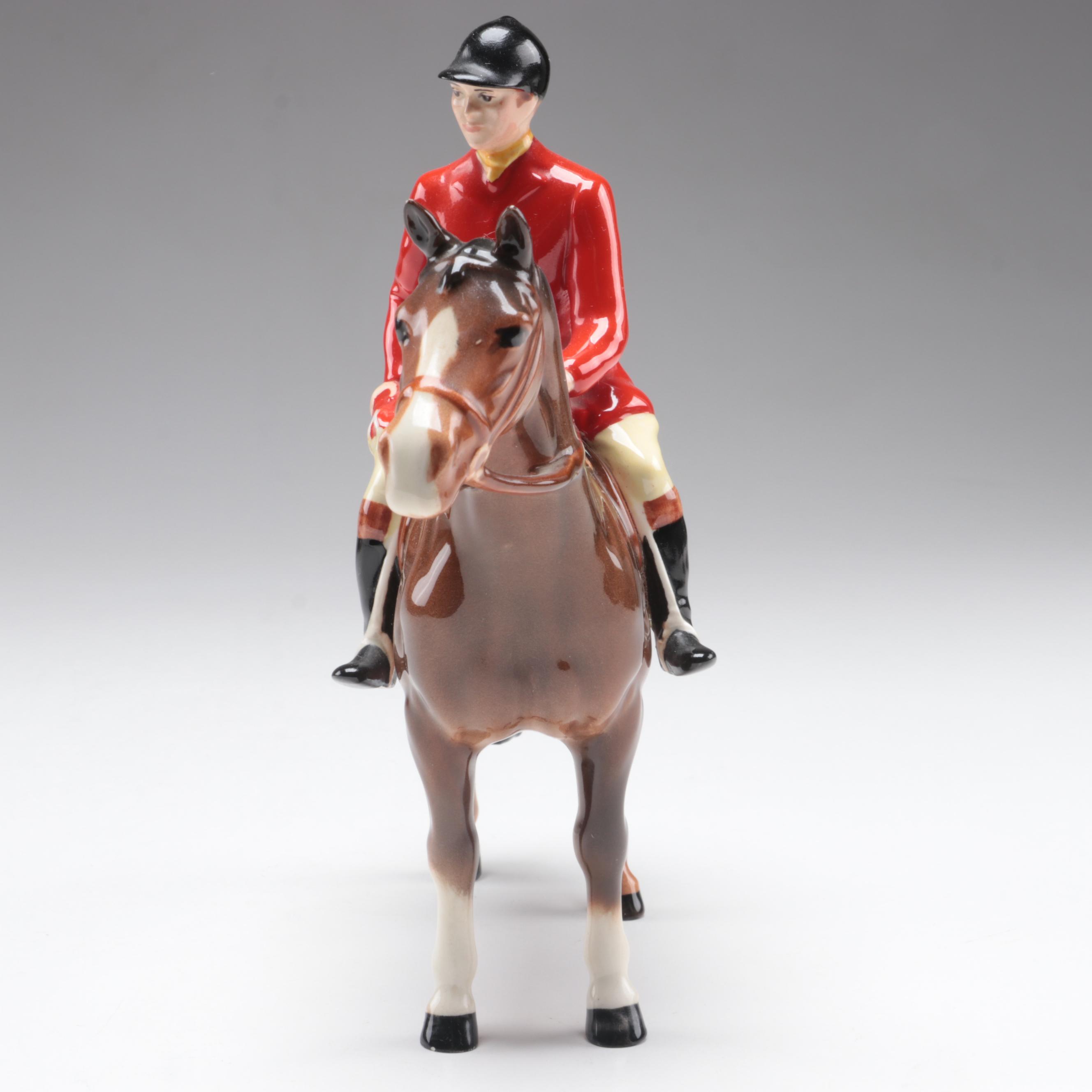 Beswick Pottery English Equestrian Fox Hunt Figurines