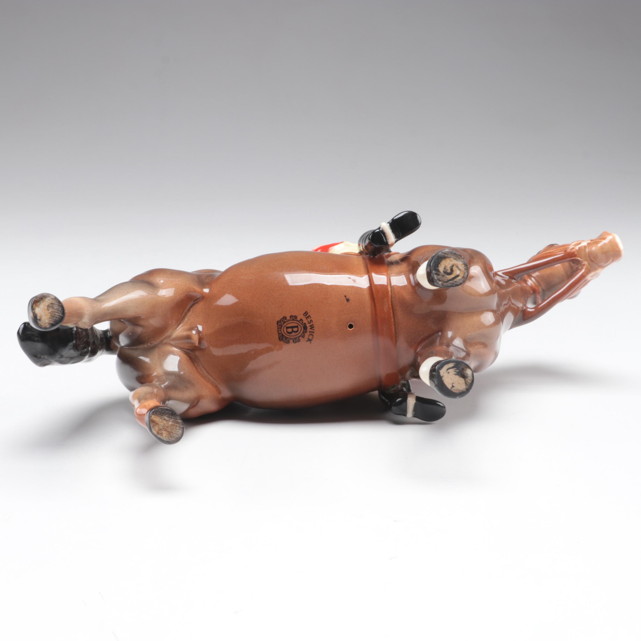 Beswick Pottery English Equestrian Fox Hunt Figurines