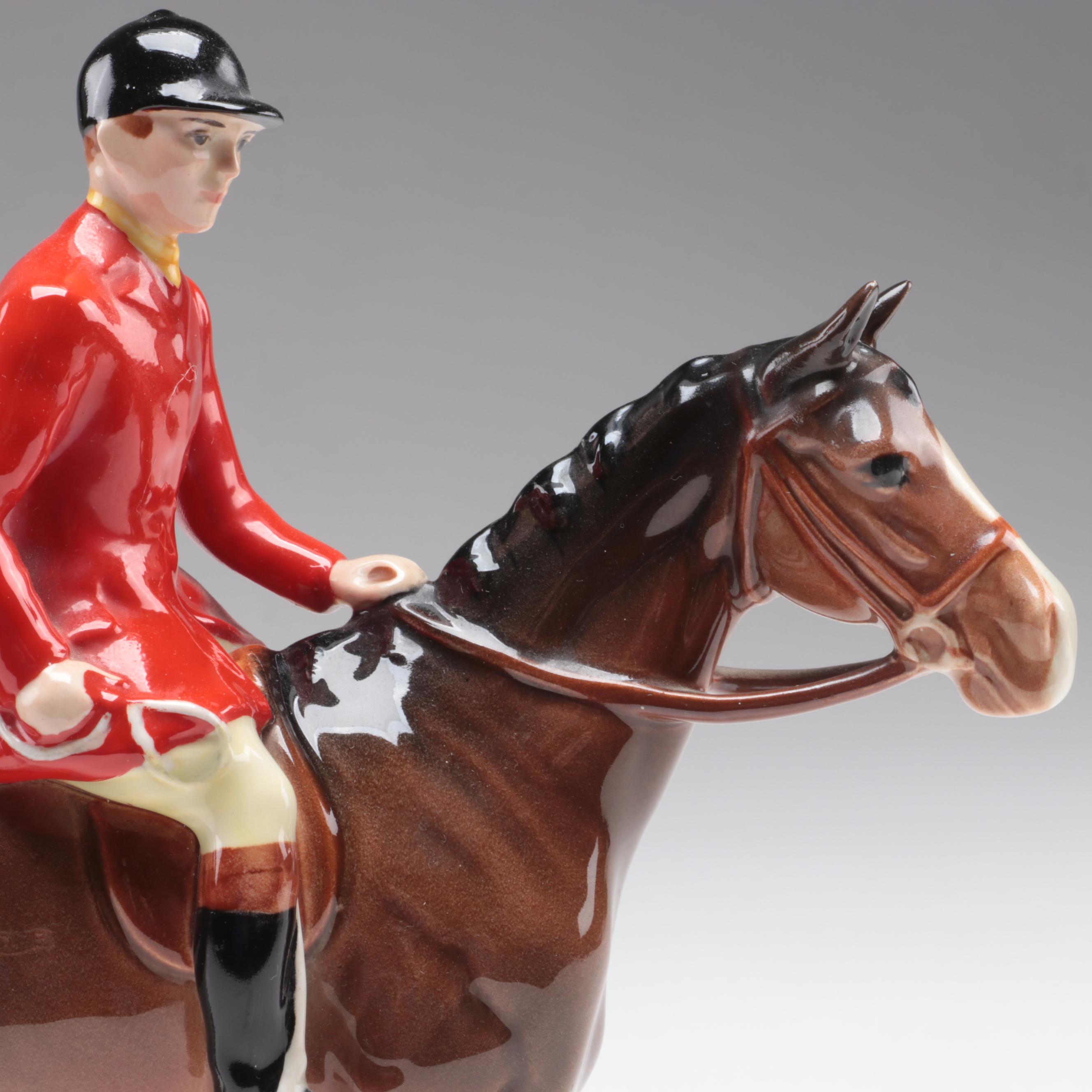 Beswick Pottery English Equestrian Fox Hunt Figurines