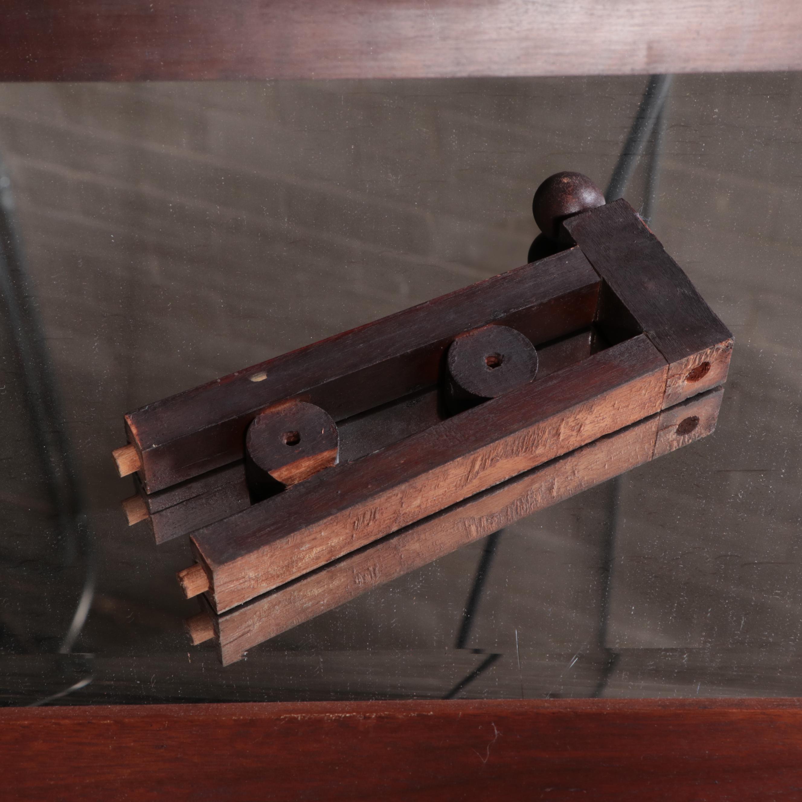Victorian Eastlake Walnut and Burl Walnut Buffet with Mirror and Marble Top