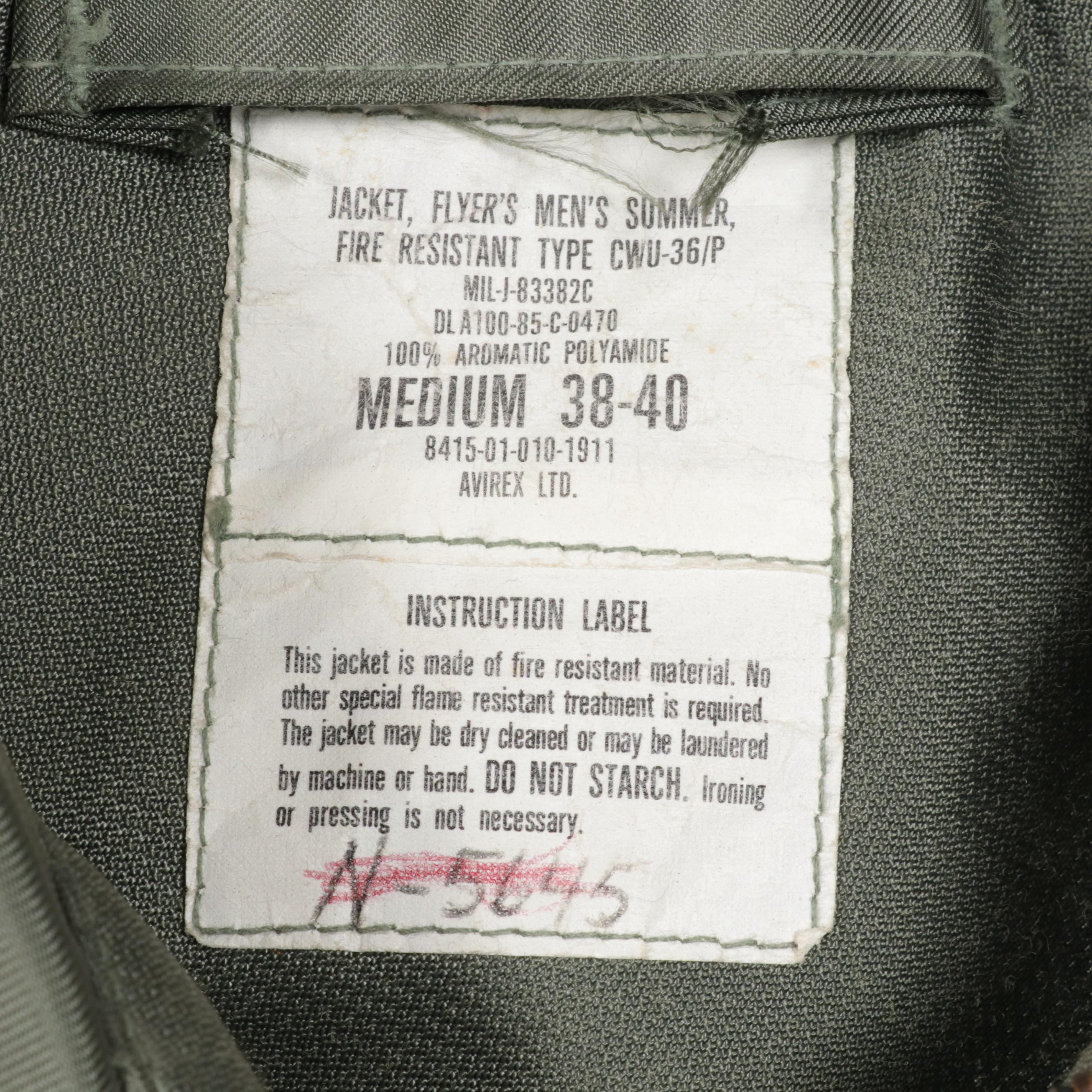 Men's United States Air Force Flight Suit With Bomber Jacket and Helmet Bag