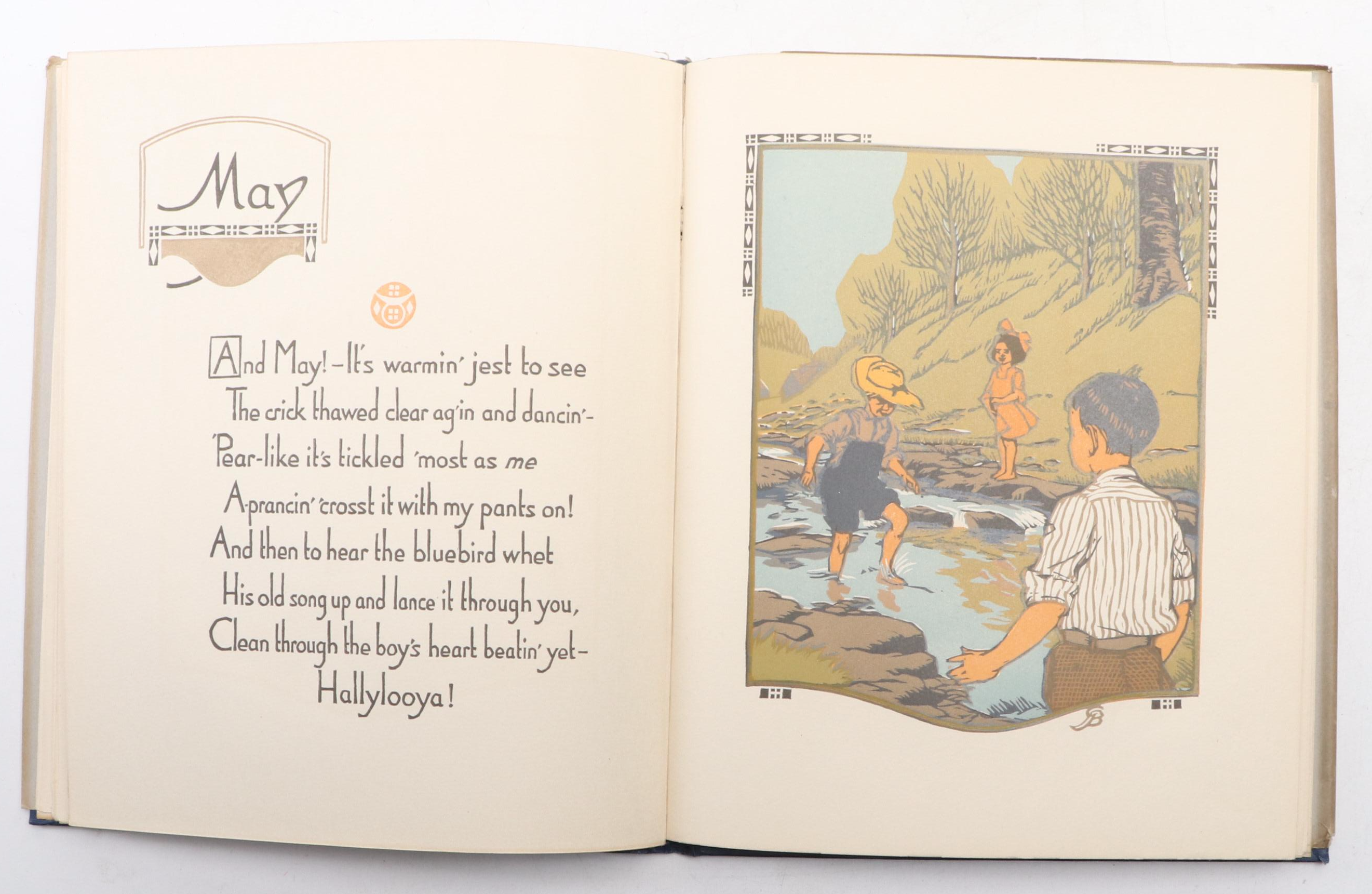 Gustave Baumann Illustrated "All the Year Round" and More Nonfiction Books