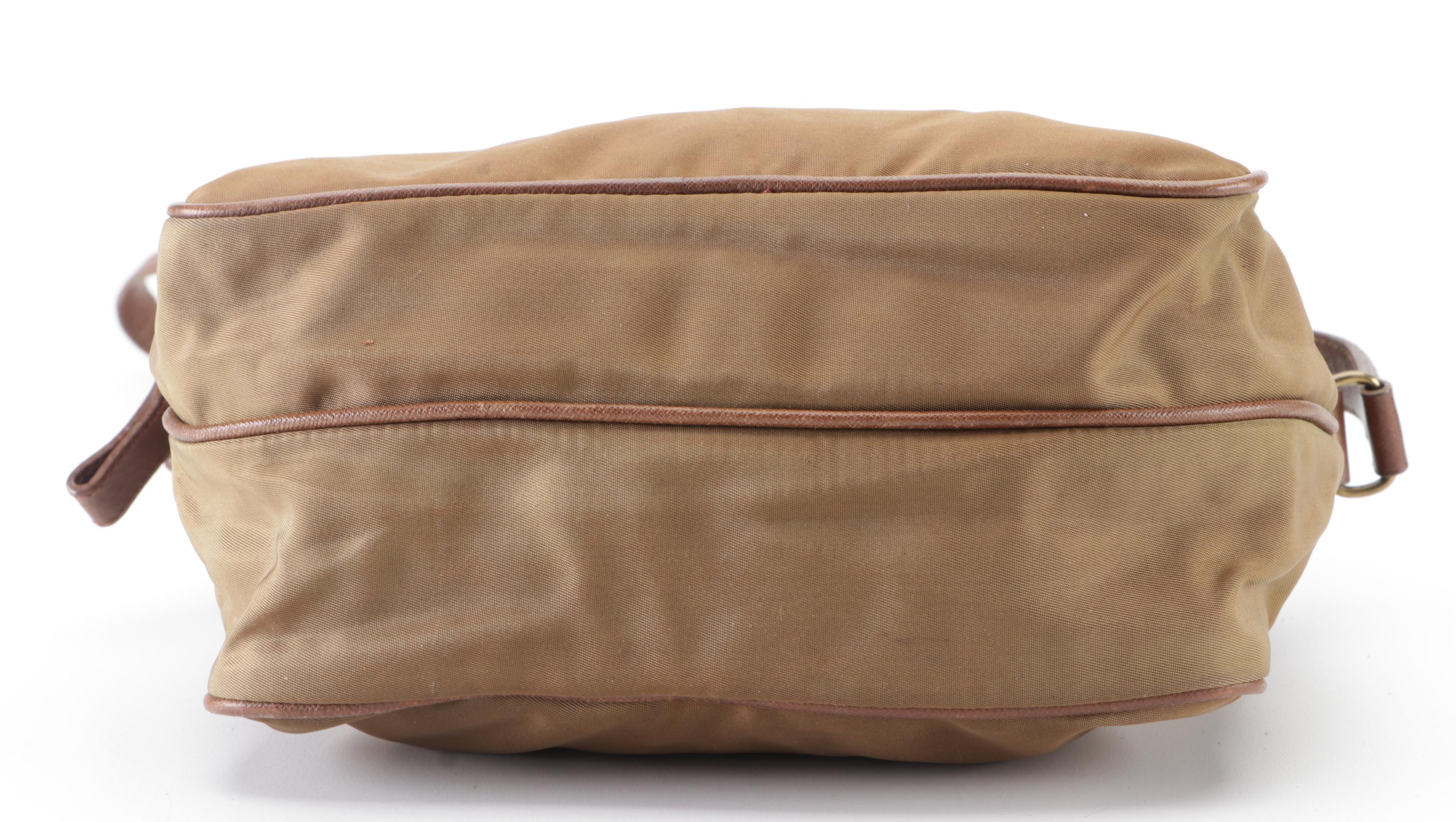 Prada Crossbody in Tessuto Nylon and Saffiano Leather