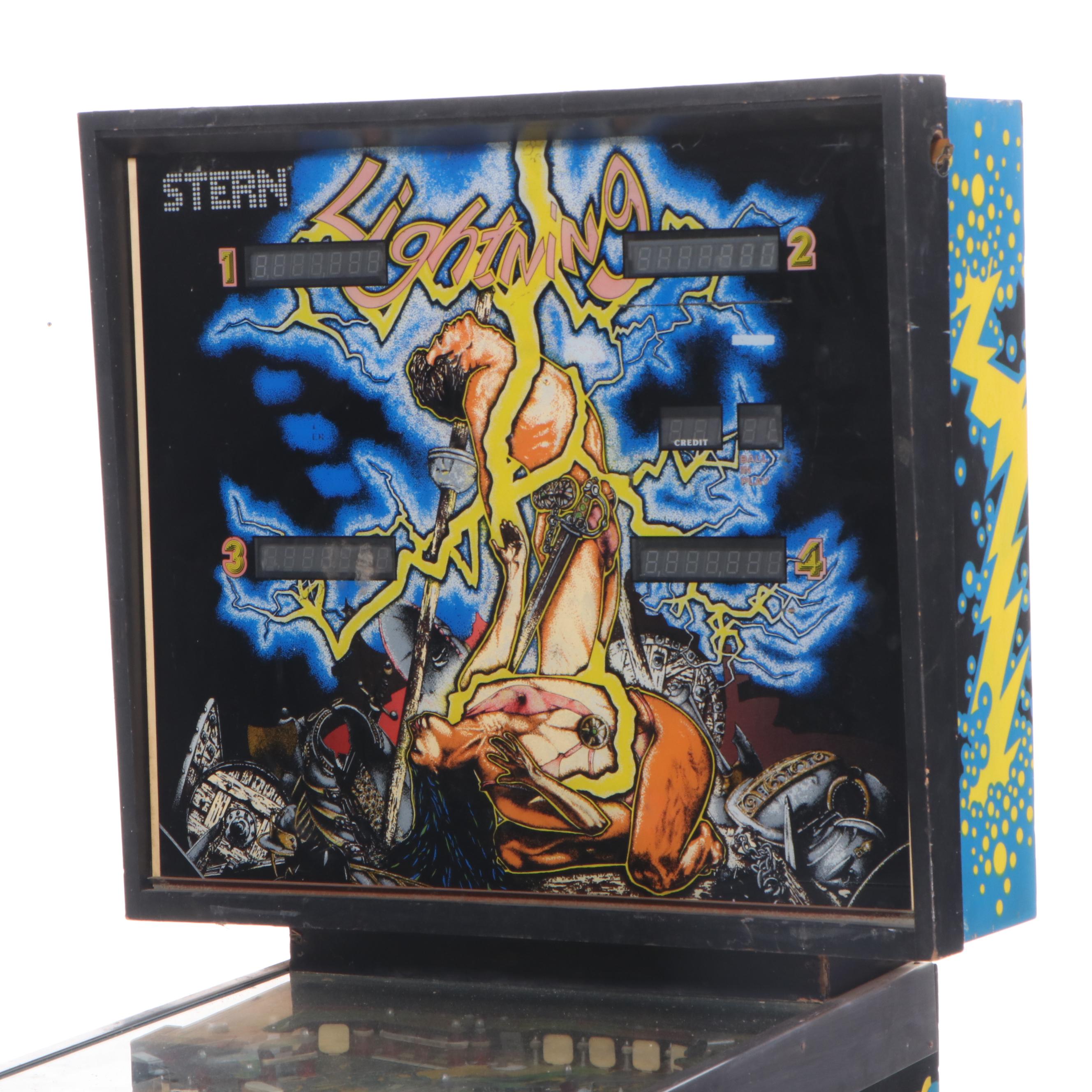 Stern Lightning Pinball Machine