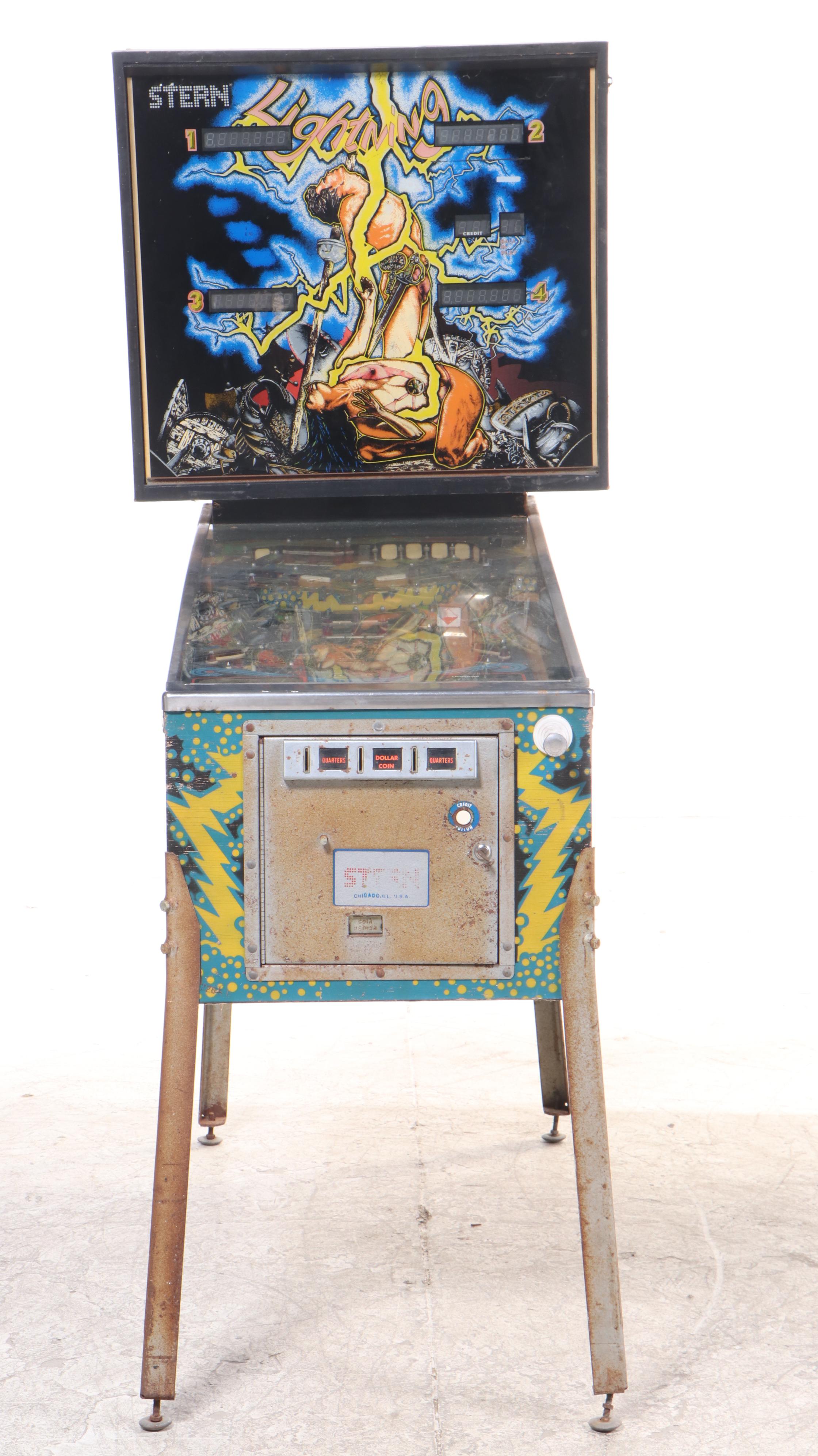 Stern Lightning Pinball Machine