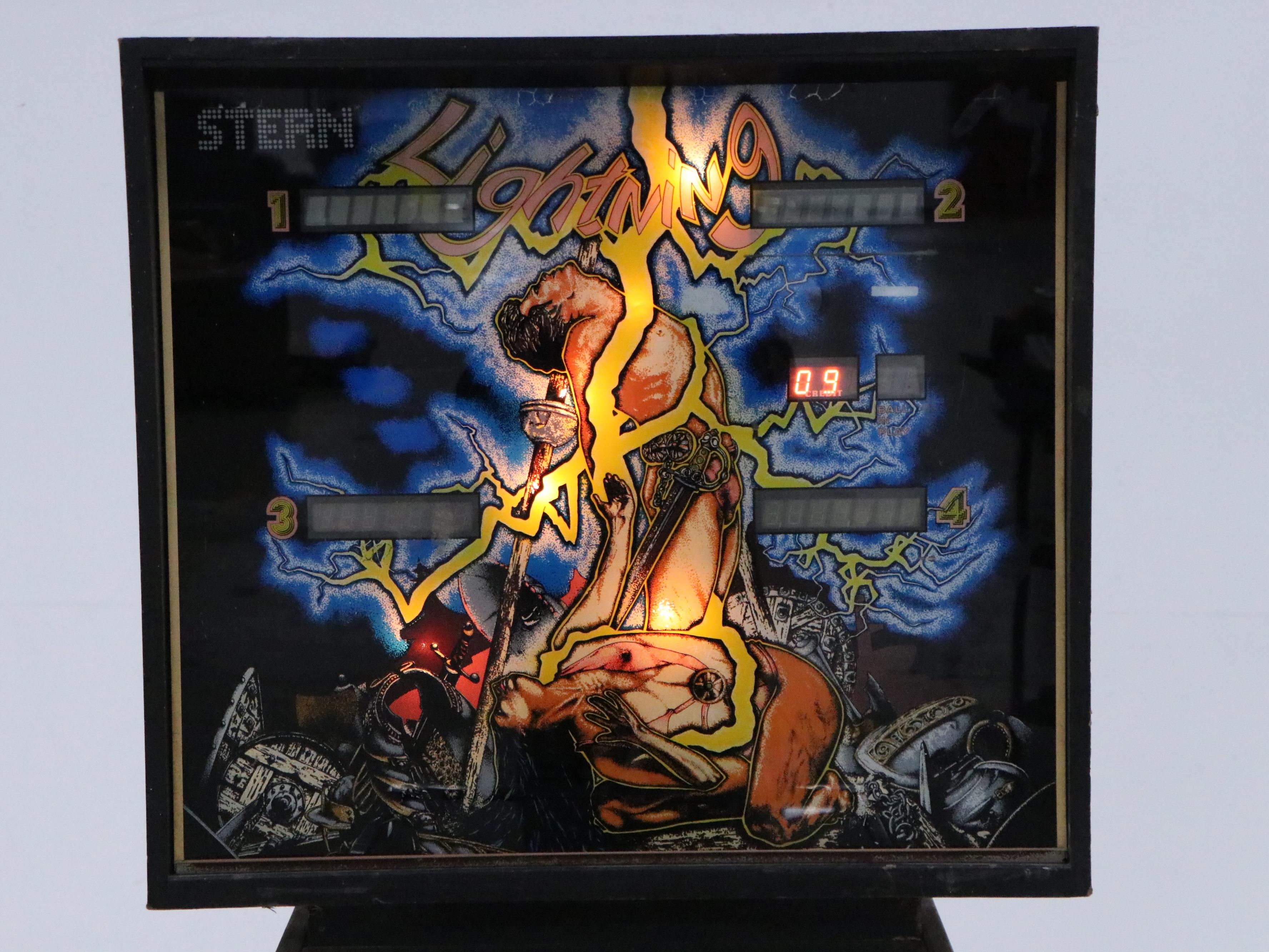 Stern Lightning Pinball Machine