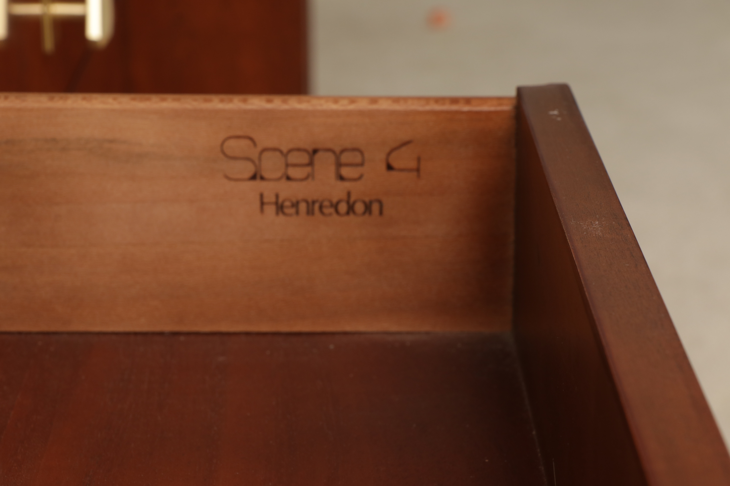 Henredon "Scene 4" Parquetry Illuminated  Display Cabinet and Armoire