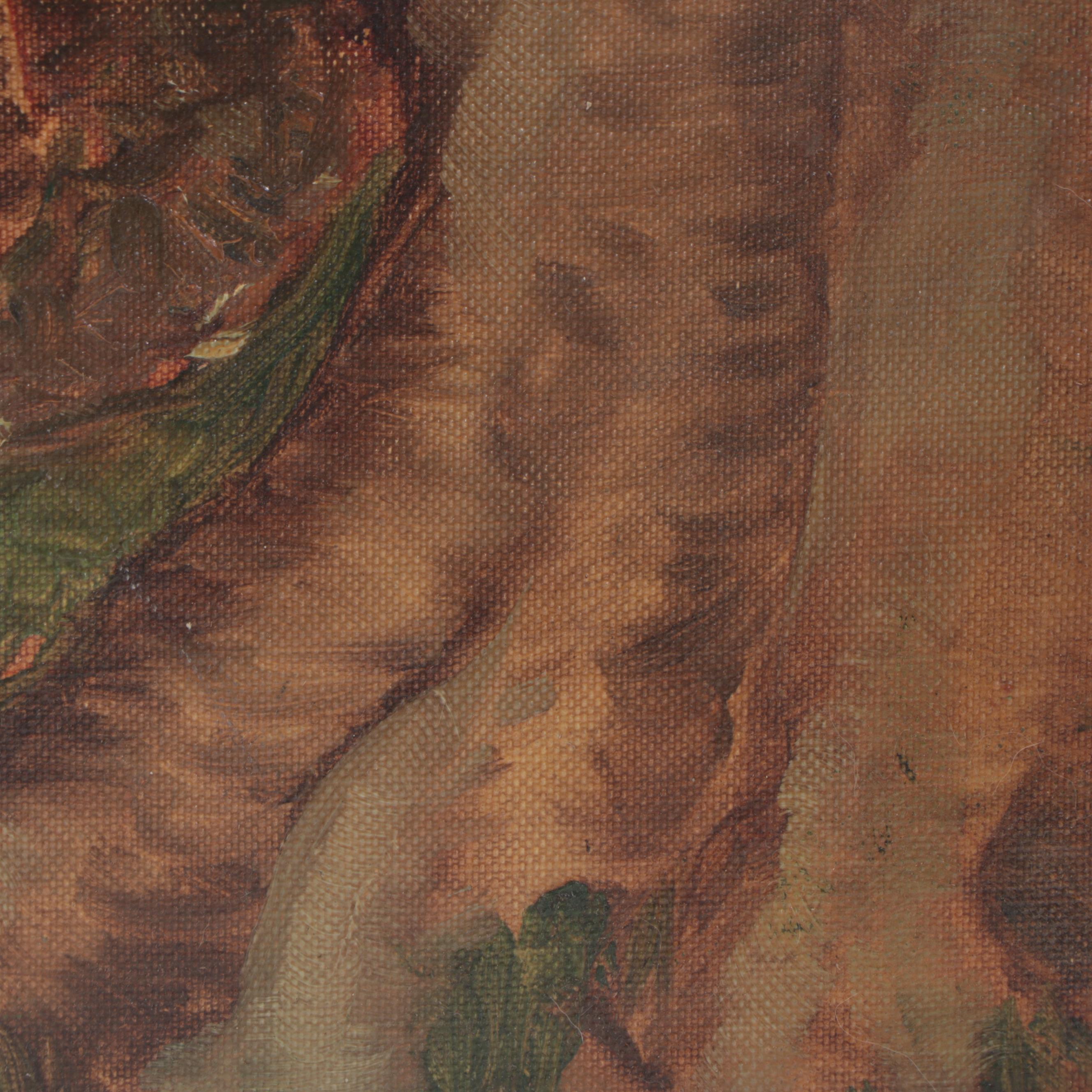 Forest Landscape Oil Painting