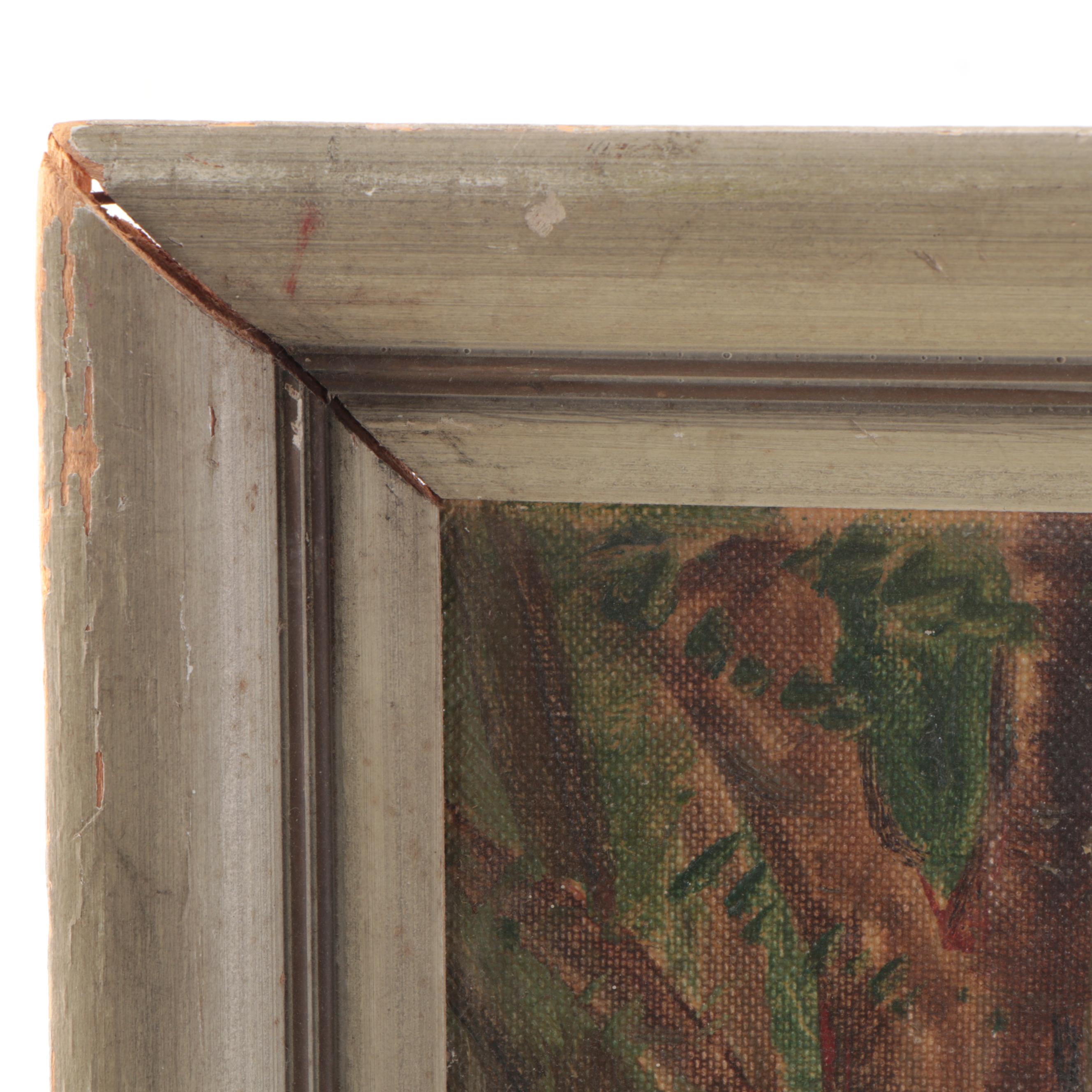 Forest Landscape Oil Painting