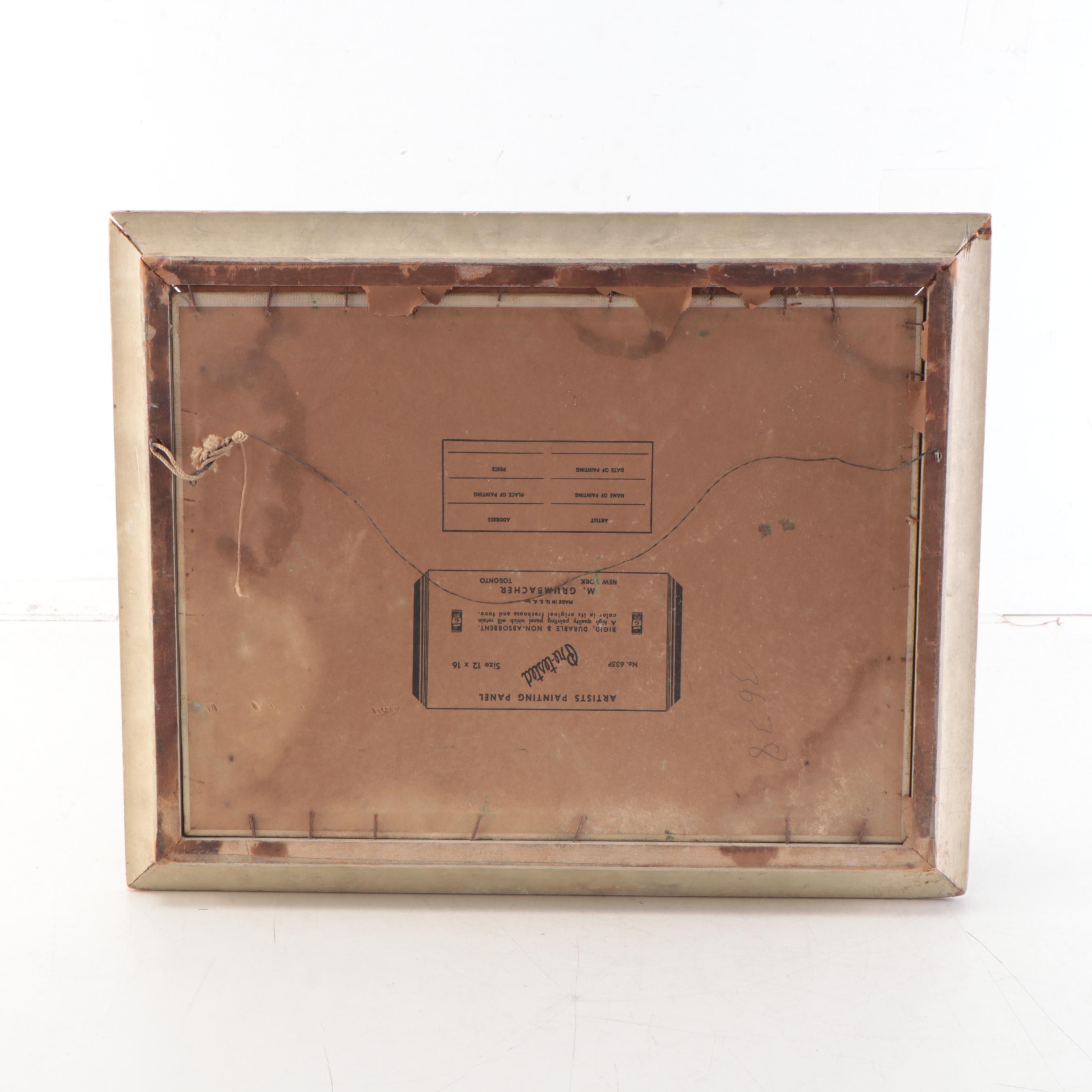 Forest Landscape Oil Painting