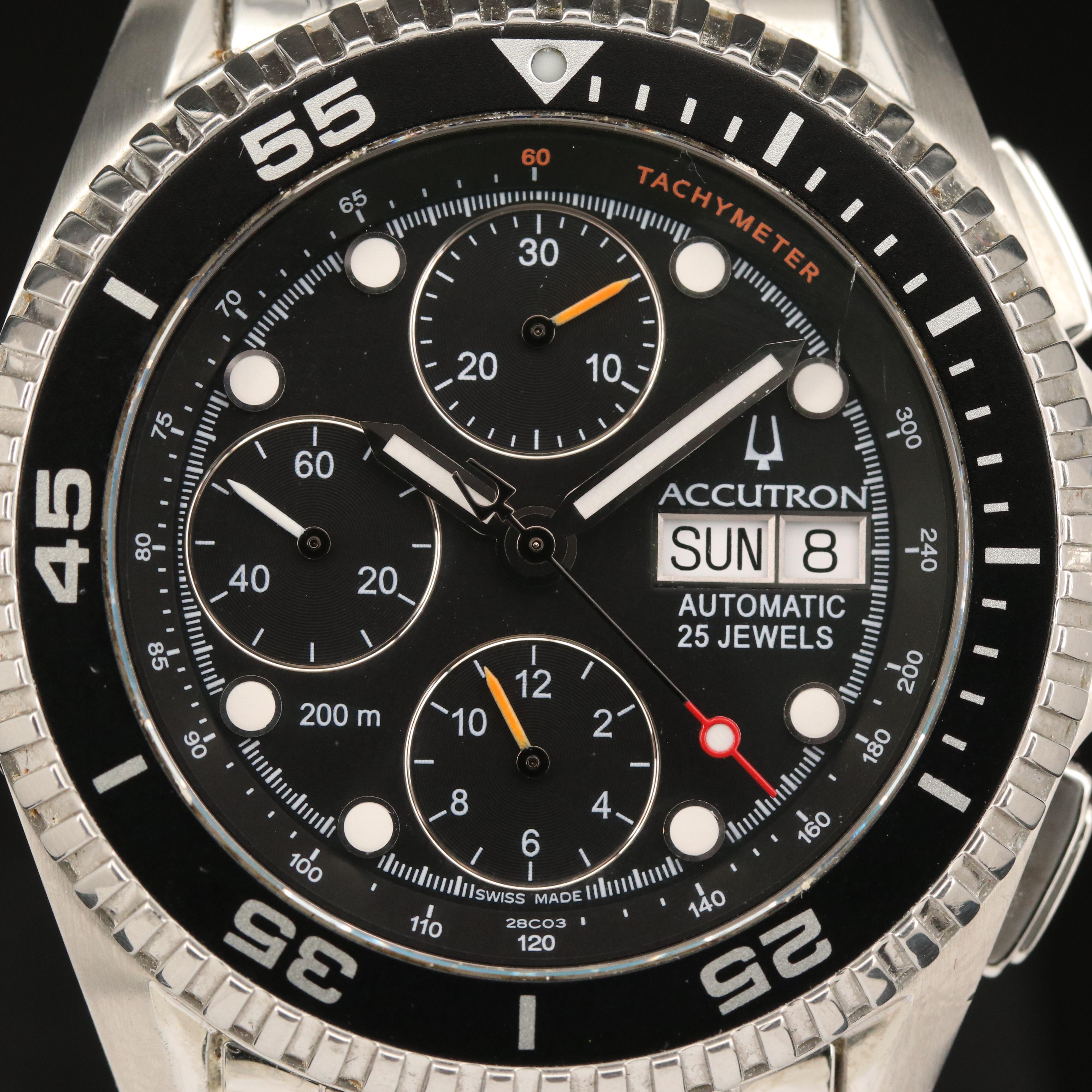 Bulova Accutron Chronograph Day-Date Watch