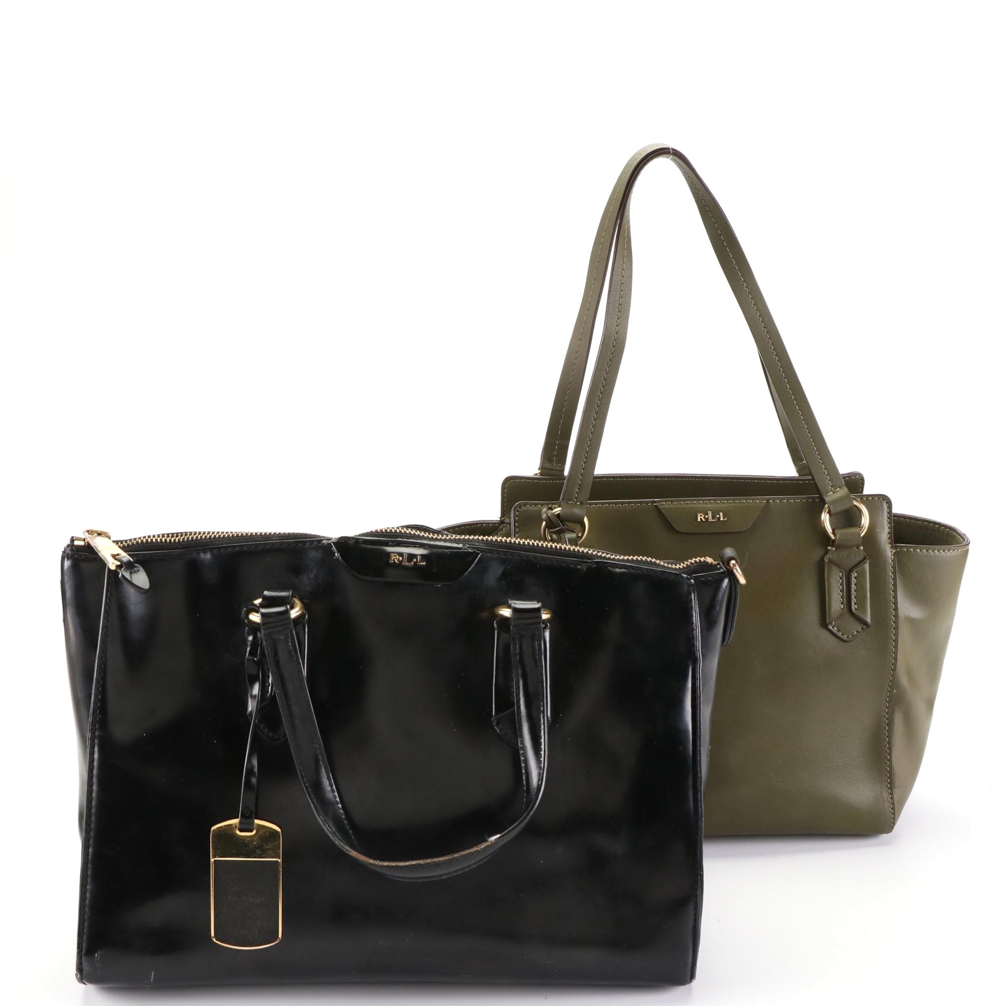 LAUREN Ralph Lauren Sloan Street Satchels in Leather