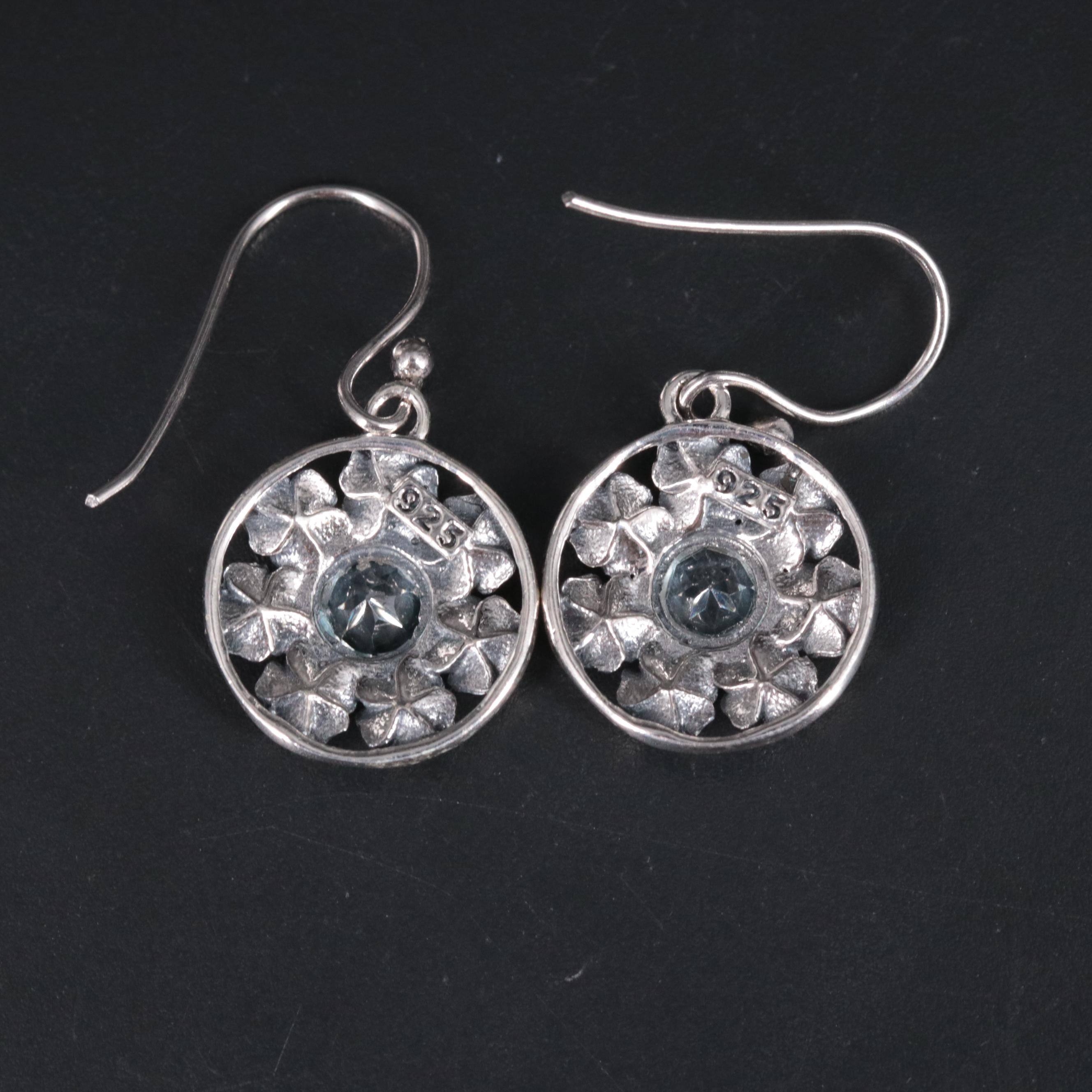 Sterling Silver Gemstone Earrings