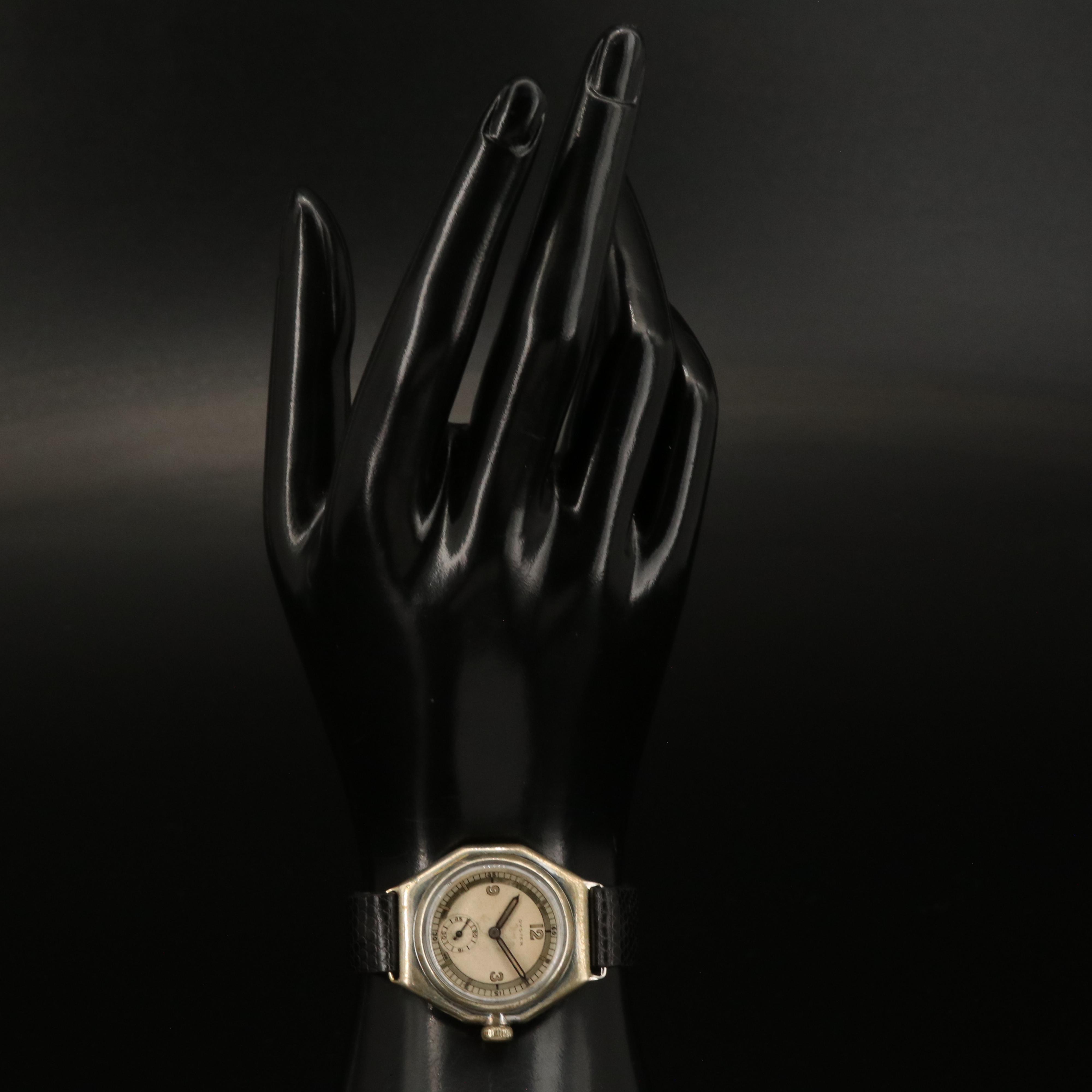 Rolex Early Oyster Octagonal Watch