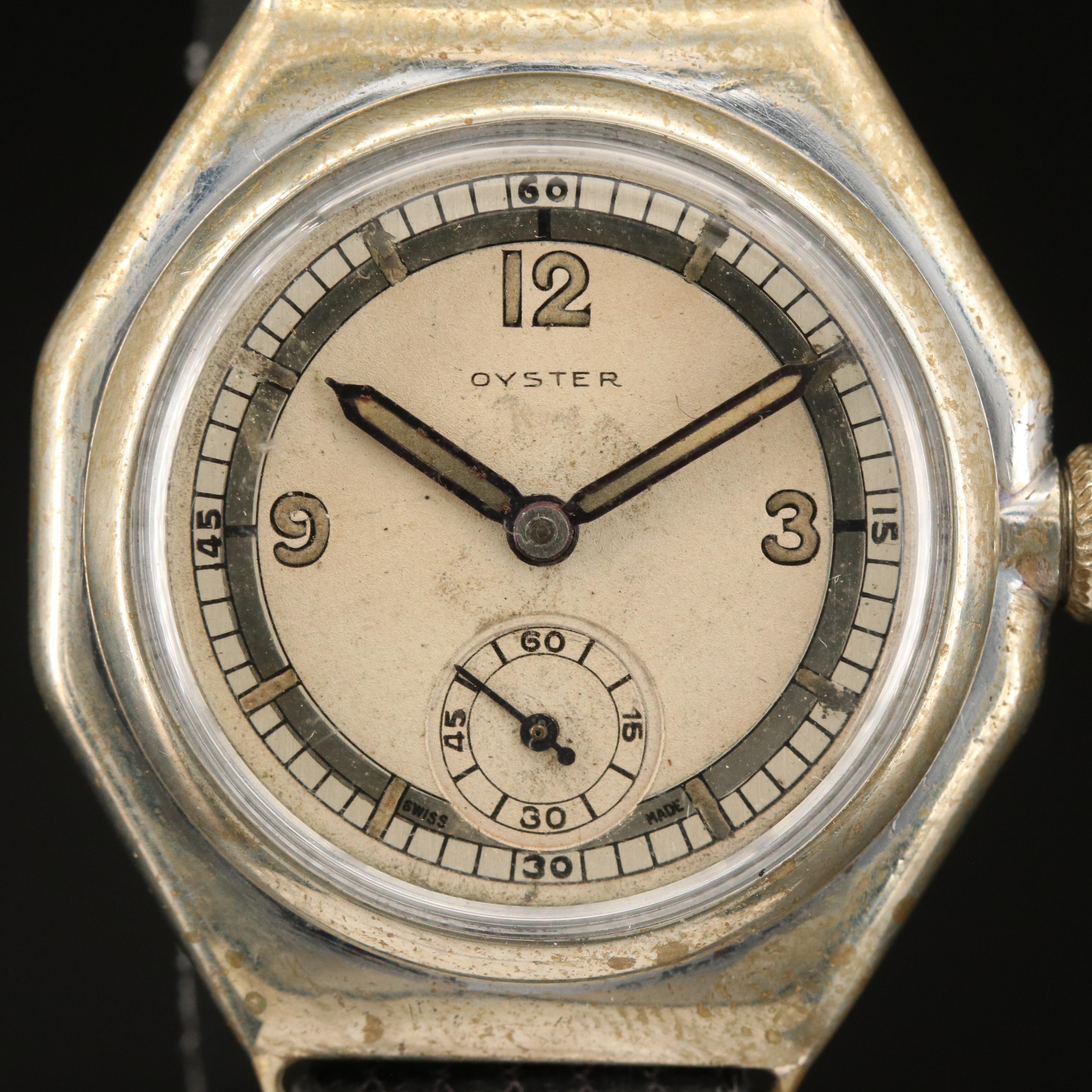 Rolex Early Oyster Octagonal Watch